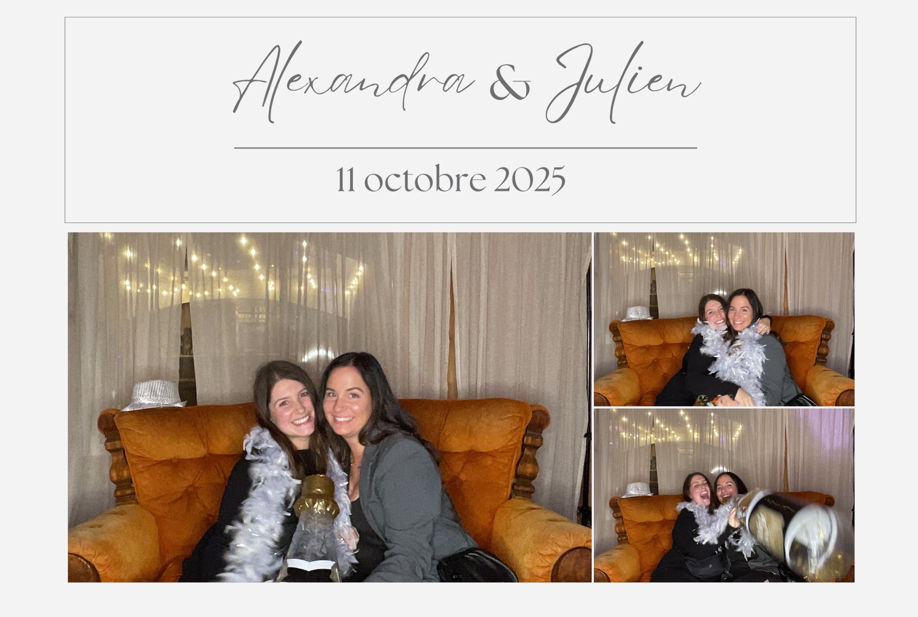 Mariage de Julien et Alexandra  | View more photos from the event at album.pbooth.red/u/Photobooth-RED/Mariage-de-Julien-et-Alexandra