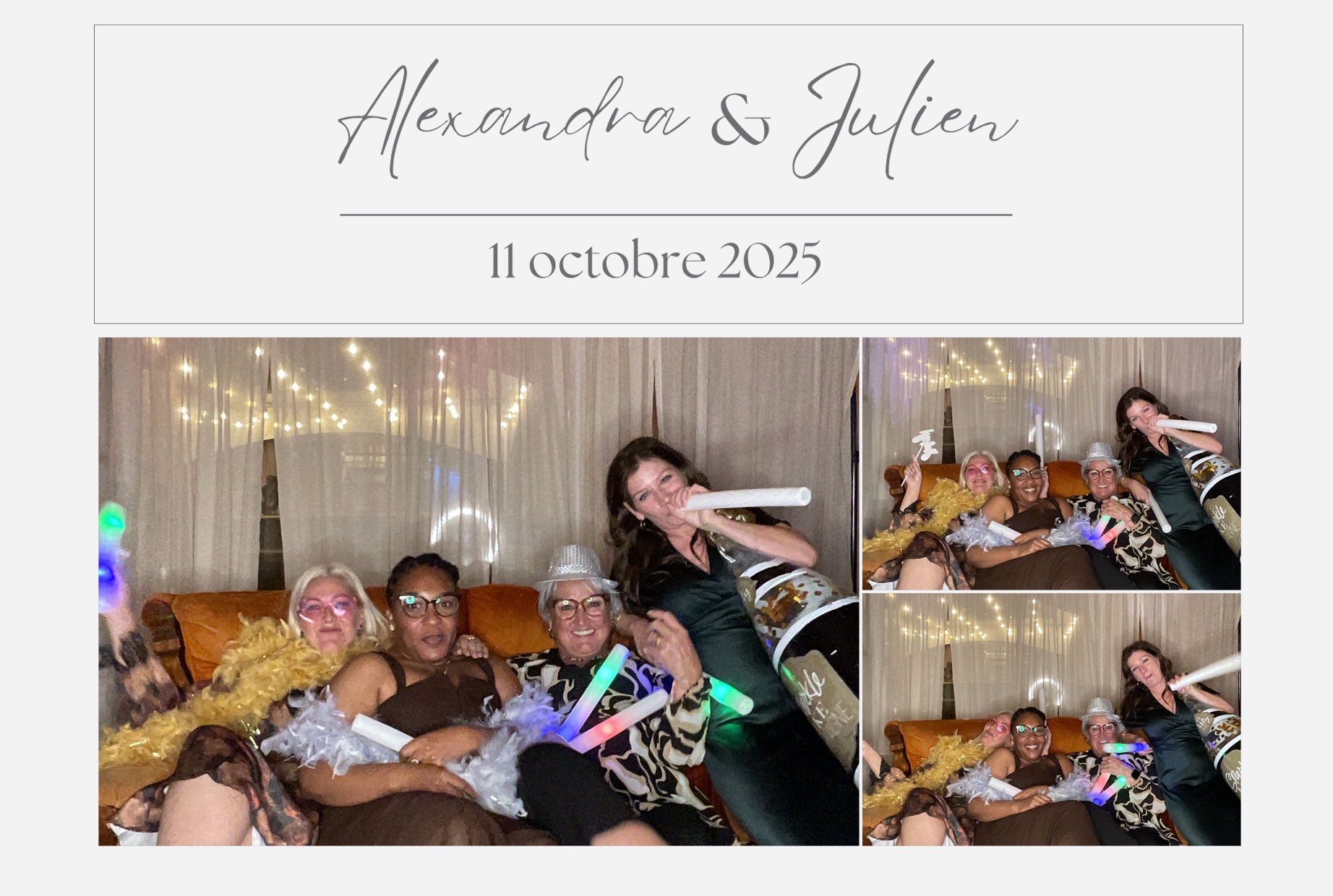 Mariage de Julien et Alexandra  | View more photos from the event at album.pbooth.red/u/Photobooth-RED/Mariage-de-Julien-et-Alexandra
