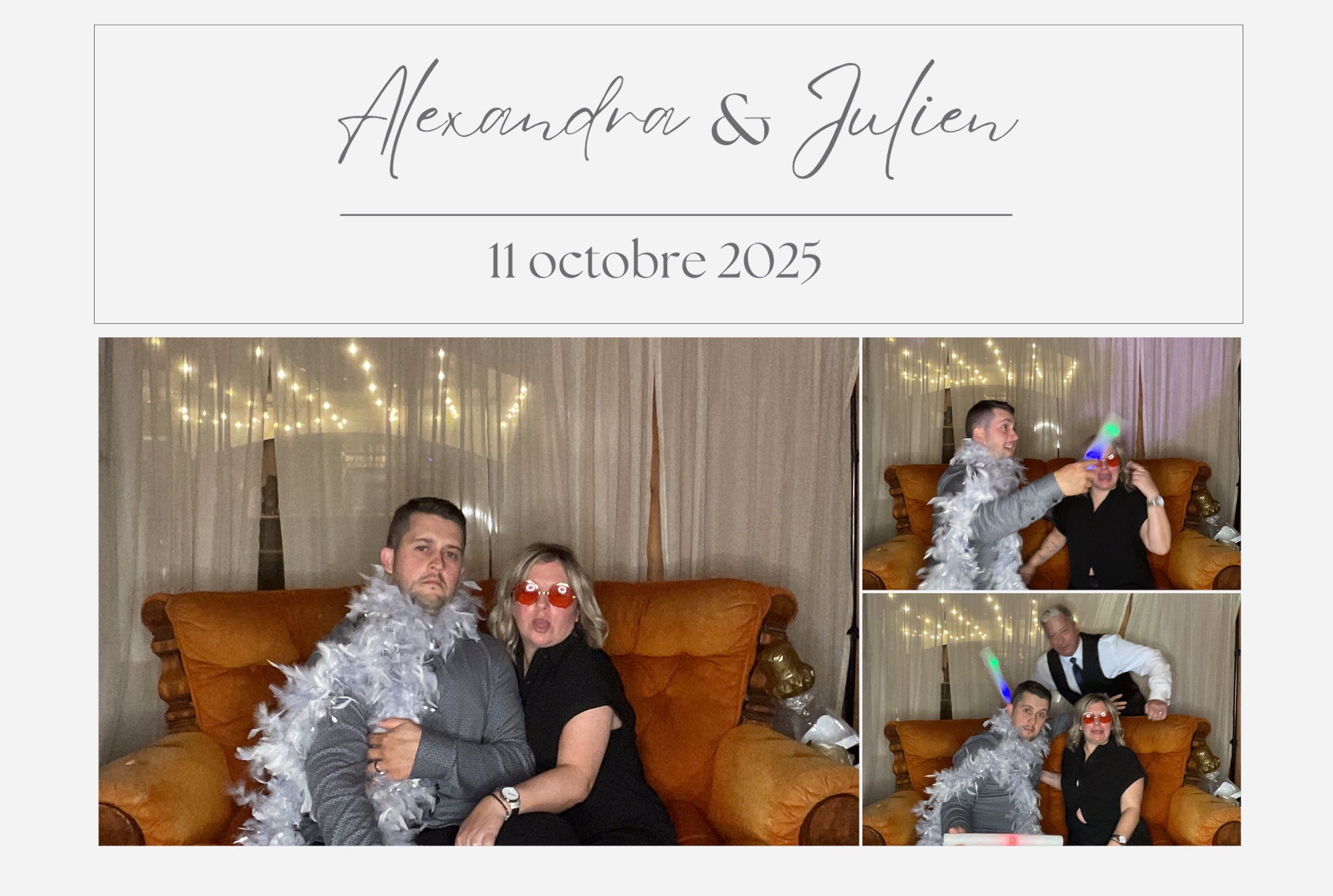 Mariage de Julien et Alexandra  | View more photos from the event at album.pbooth.red/u/Photobooth-RED/Mariage-de-Julien-et-Alexandra