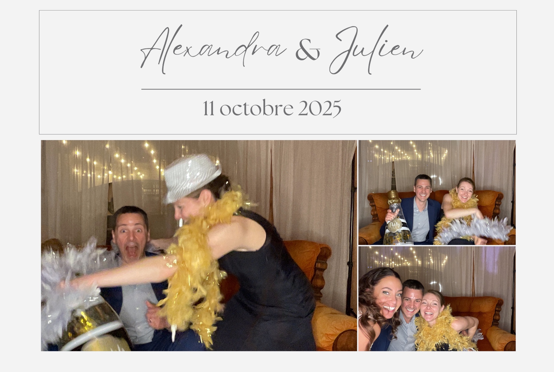 Mariage de Julien et Alexandra  | View more photos from the event at album.pbooth.red/u/Photobooth-RED/Mariage-de-Julien-et-Alexandra