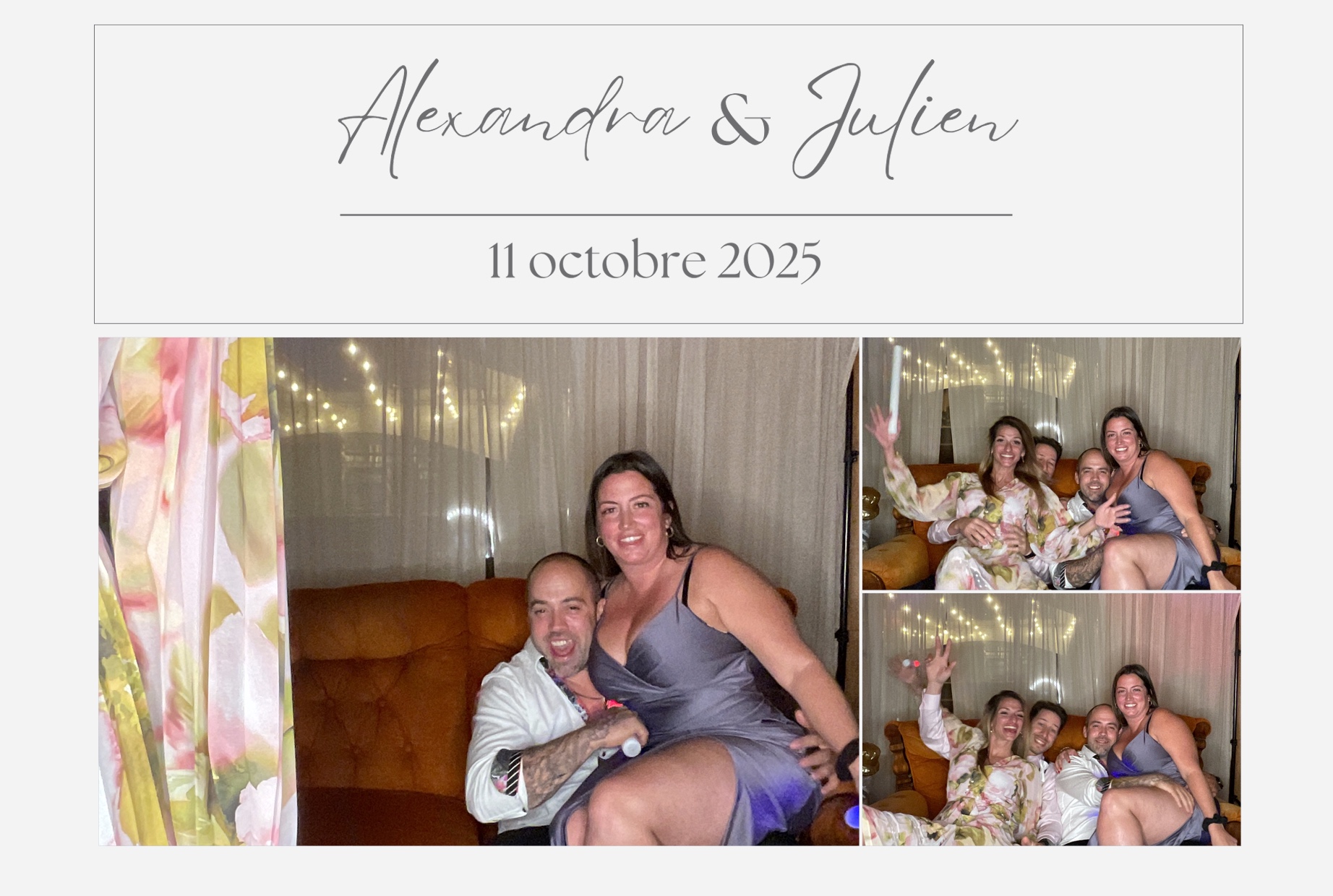 Mariage de Julien et Alexandra  | View more photos from the event at album.pbooth.red/u/Photobooth-RED/Mariage-de-Julien-et-Alexandra