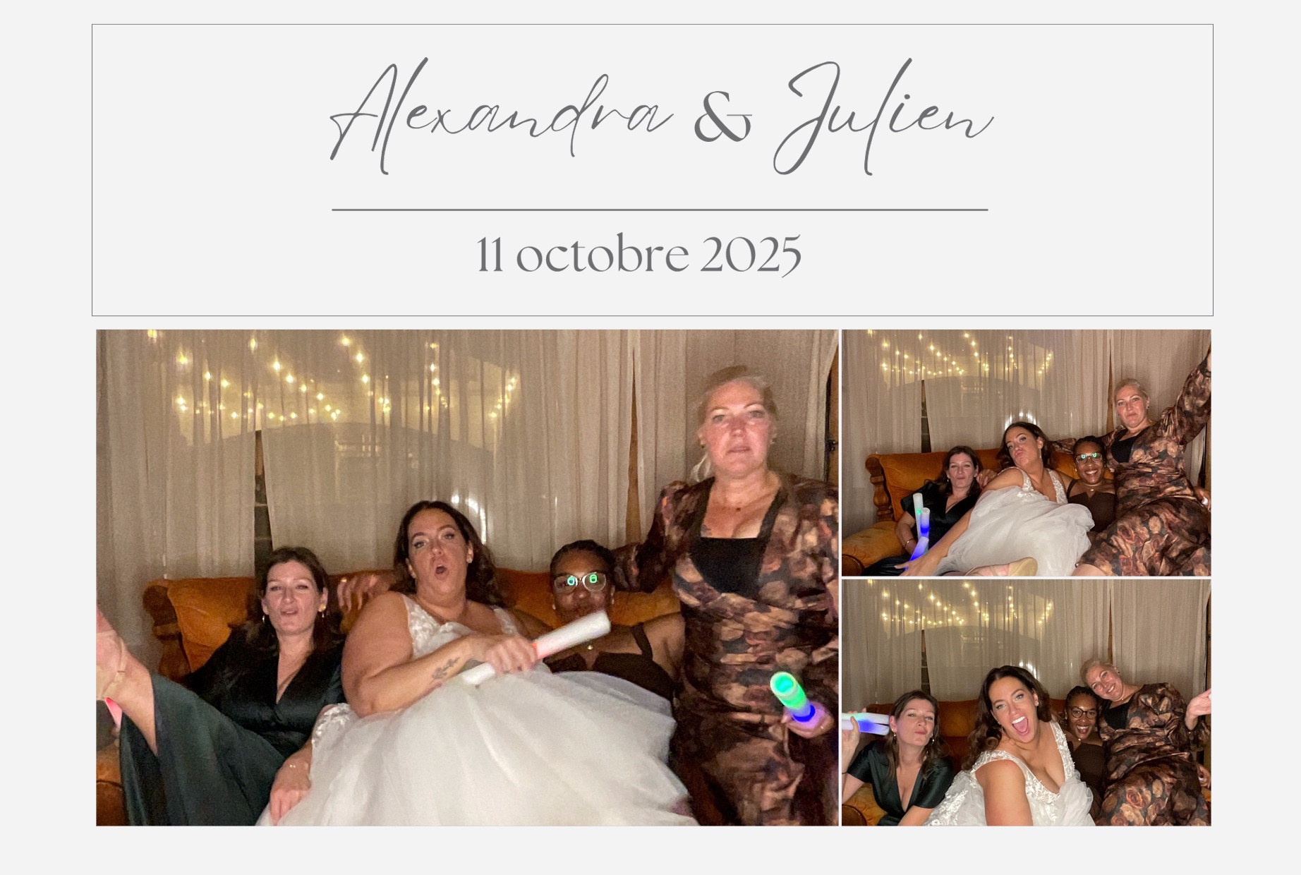 Mariage de Julien et Alexandra  | View more photos from the event at album.pbooth.red/u/Photobooth-RED/Mariage-de-Julien-et-Alexandra