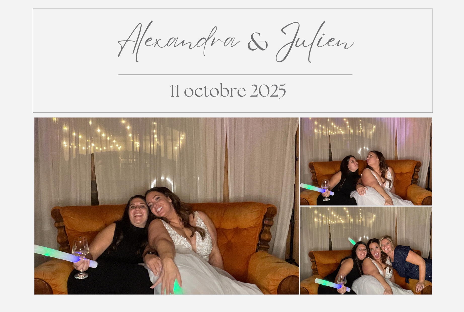 Mariage de Julien et Alexandra  | View more photos from the event at album.pbooth.red/u/Photobooth-RED/Mariage-de-Julien-et-Alexandra