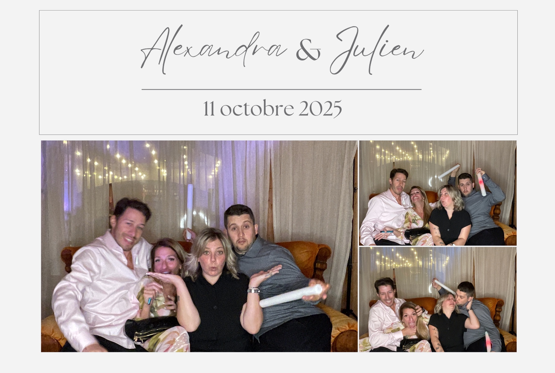 Mariage de Julien et Alexandra  | View more photos from the event at album.pbooth.red/u/Photobooth-RED/Mariage-de-Julien-et-Alexandra