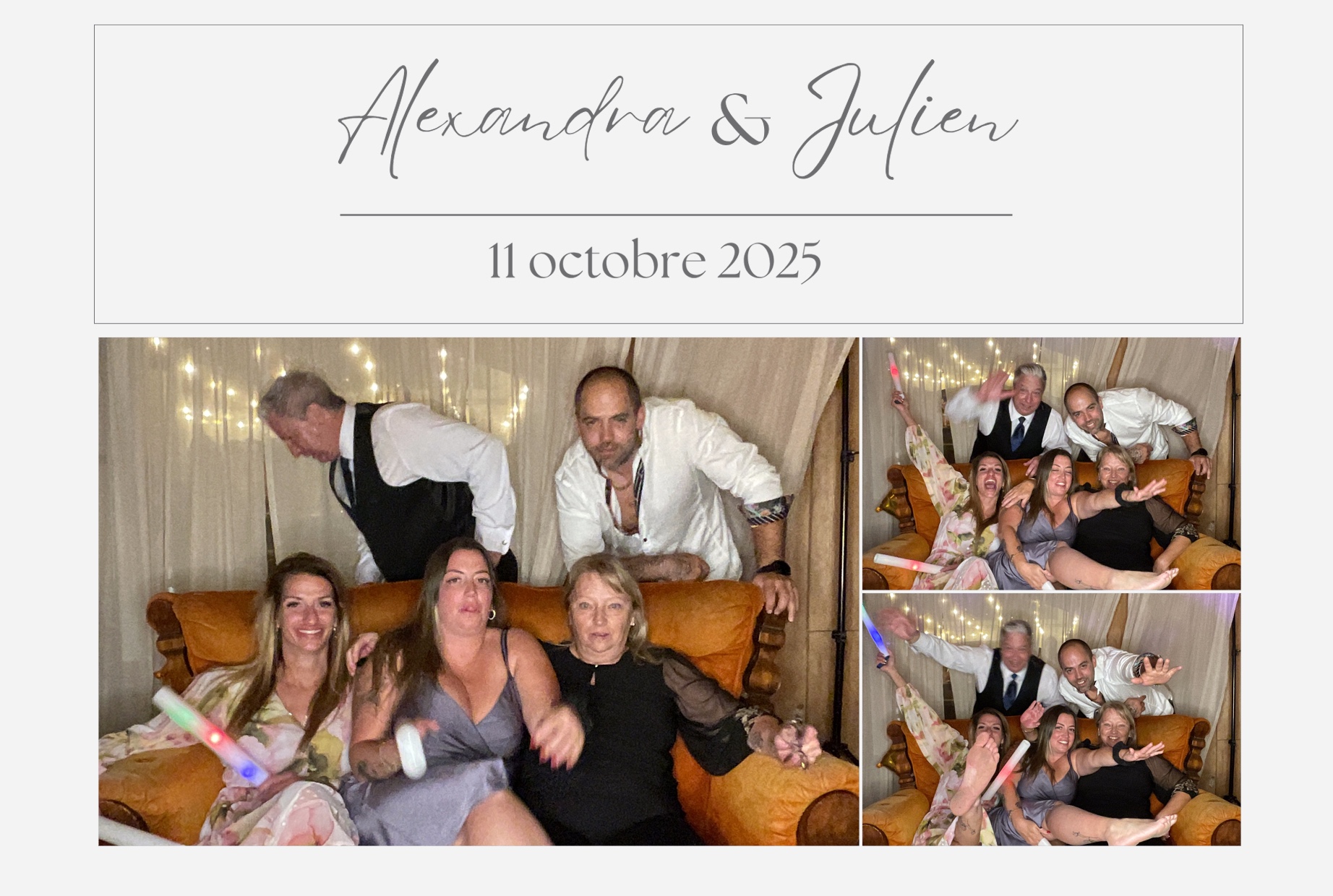 Mariage de Julien et Alexandra  | View more photos from the event at album.pbooth.red/u/Photobooth-RED/Mariage-de-Julien-et-Alexandra