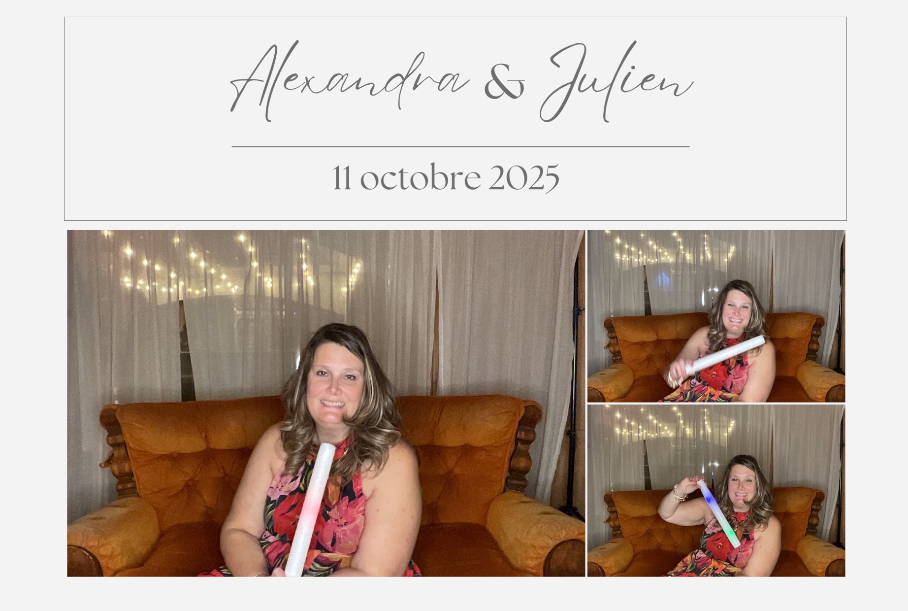 Mariage de Julien et Alexandra  | View more photos from the event at album.pbooth.red/u/Photobooth-RED/Mariage-de-Julien-et-Alexandra