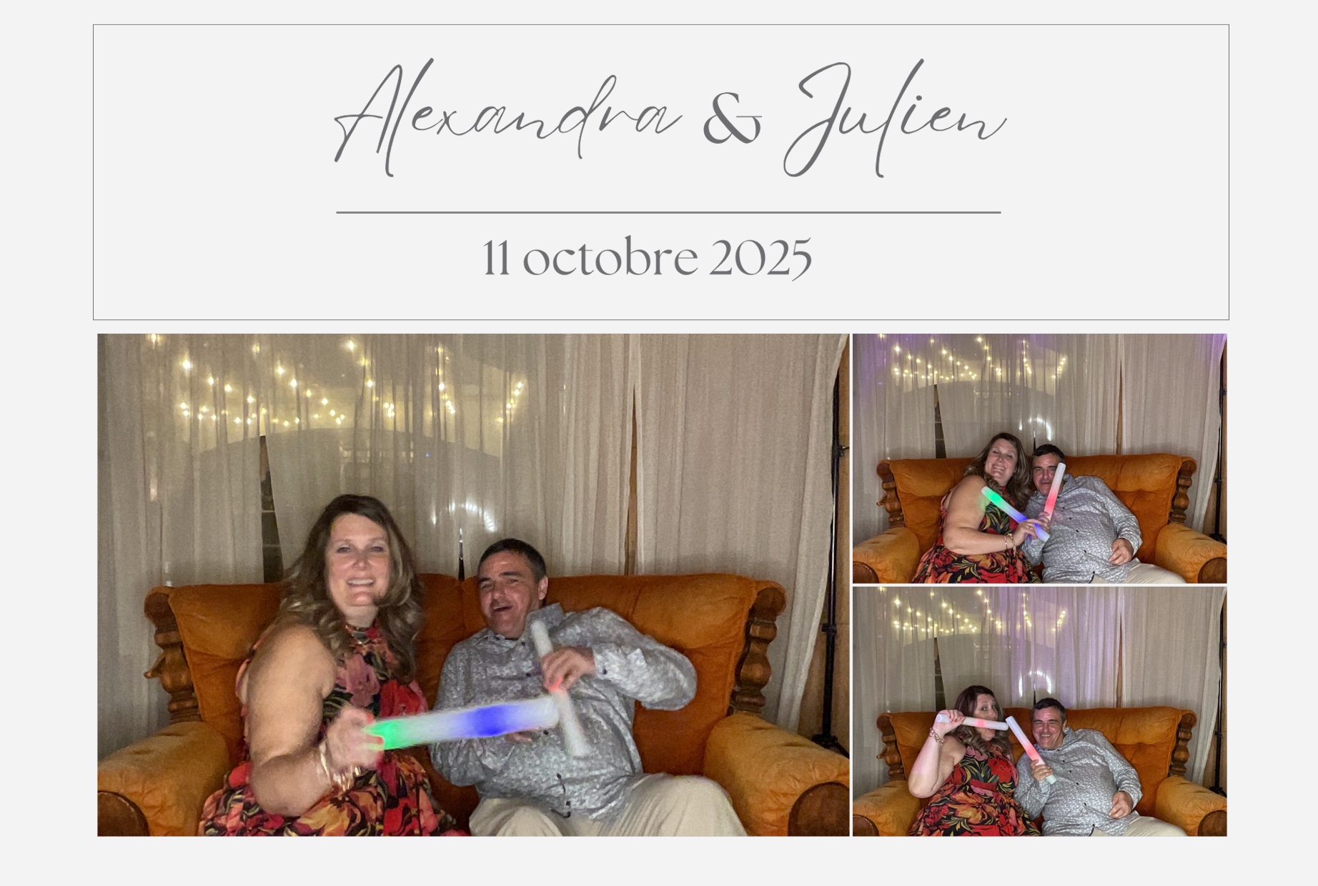 Mariage de Julien et Alexandra  | View more photos from the event at album.pbooth.red/u/Photobooth-RED/Mariage-de-Julien-et-Alexandra