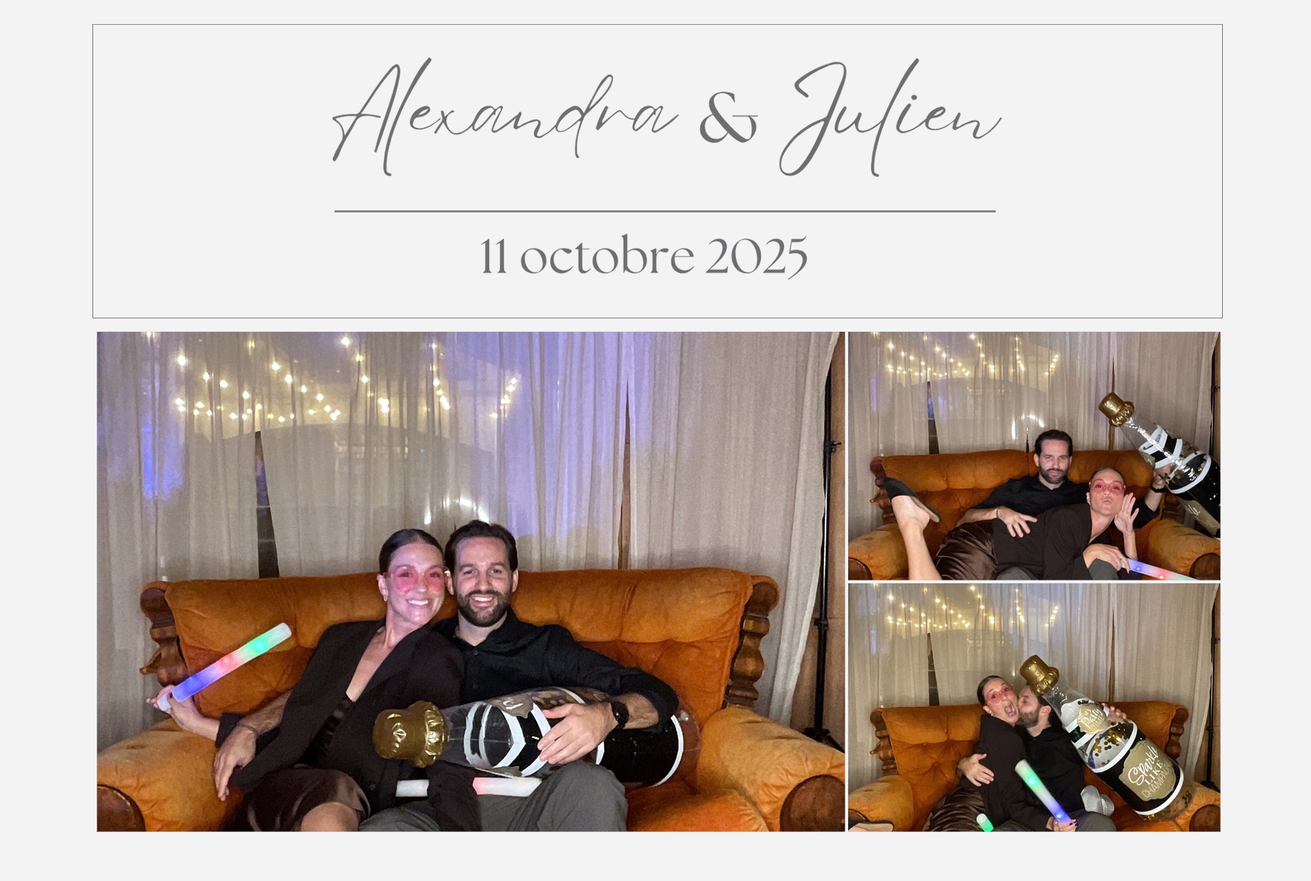 Mariage de Julien et Alexandra  | View more photos from the event at album.pbooth.red/u/Photobooth-RED/Mariage-de-Julien-et-Alexandra