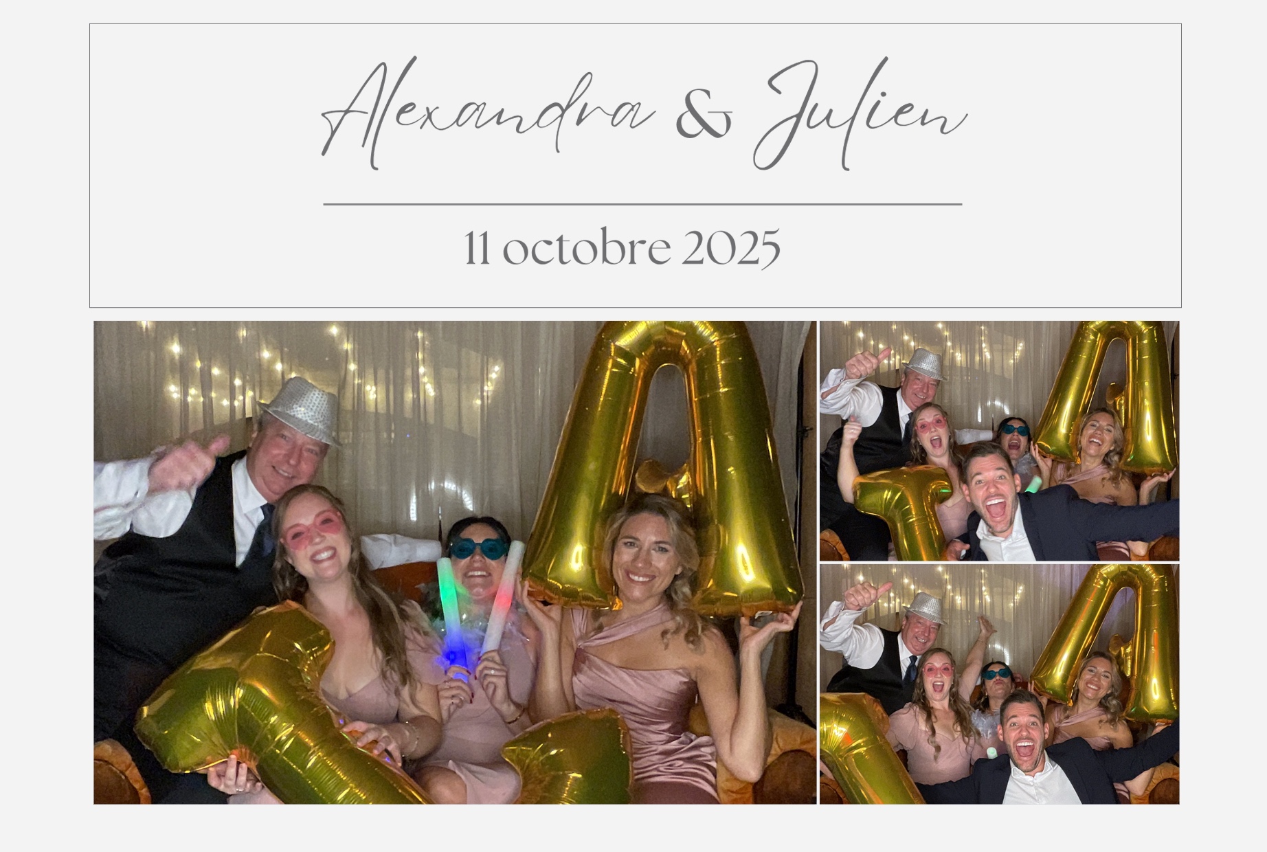 Mariage de Julien et Alexandra  | View more photos from the event at album.pbooth.red/u/Photobooth-RED/Mariage-de-Julien-et-Alexandra