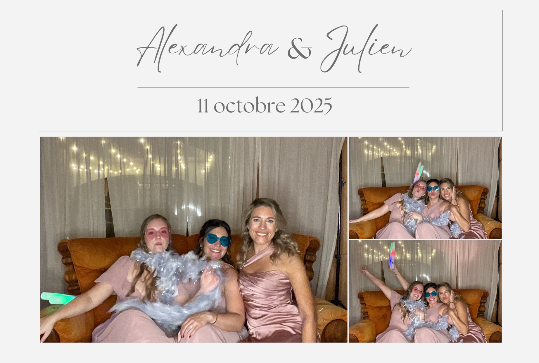 Mariage de Julien et Alexandra  | View more photos from the event at album.pbooth.red/u/Photobooth-RED/Mariage-de-Julien-et-Alexandra