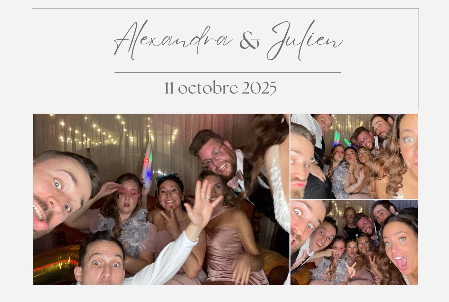 Mariage de Julien et Alexandra  | View more photos from the event at album.pbooth.red/u/Photobooth-RED/Mariage-de-Julien-et-Alexandra