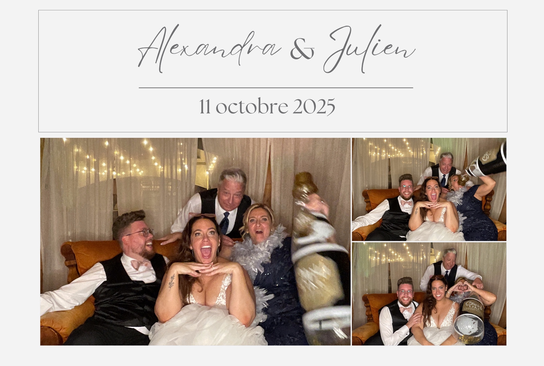 Mariage de Julien et Alexandra  | View more photos from the event at album.pbooth.red/u/Photobooth-RED/Mariage-de-Julien-et-Alexandra