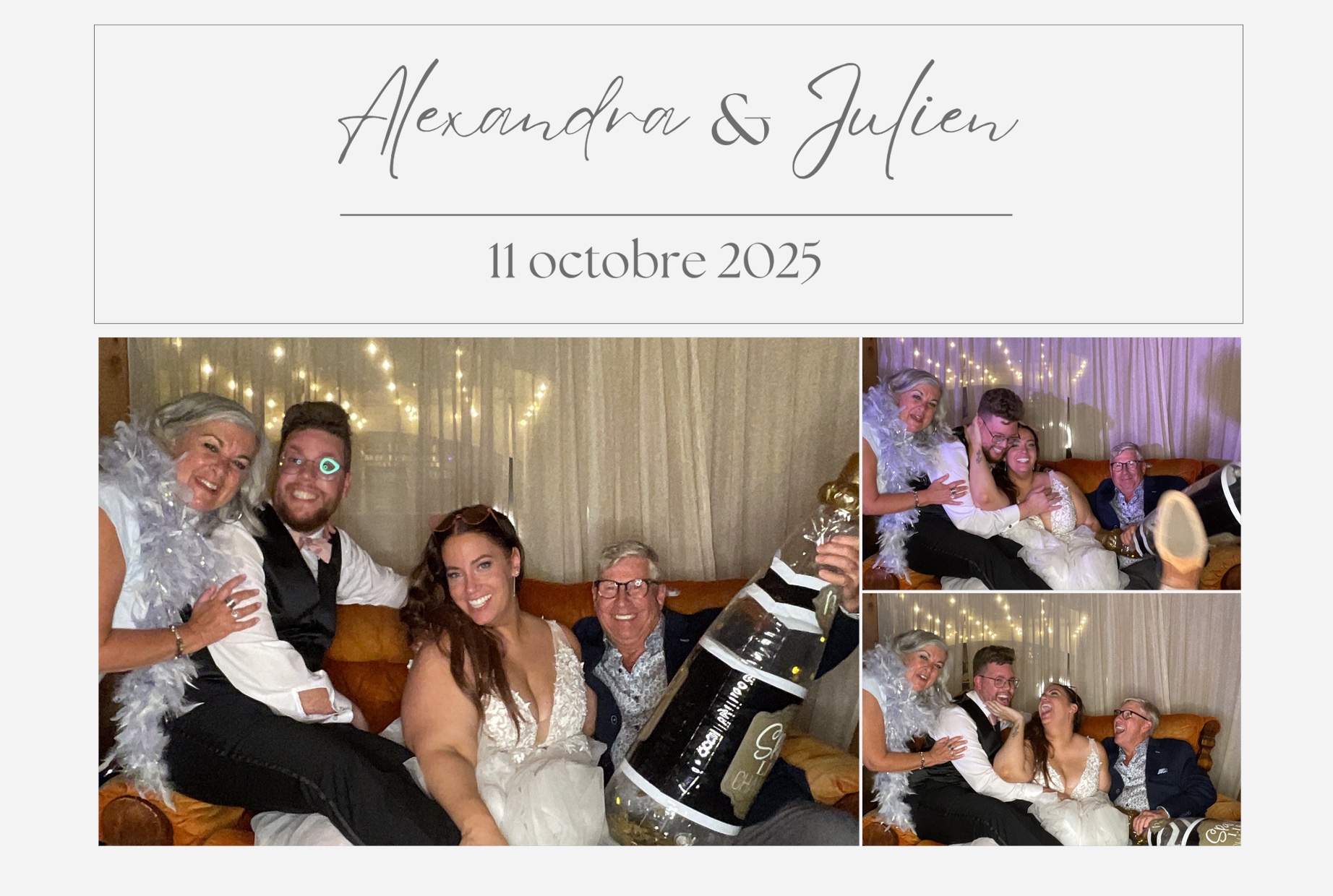 Mariage de Julien et Alexandra  | View more photos from the event at album.pbooth.red/u/Photobooth-RED/Mariage-de-Julien-et-Alexandra