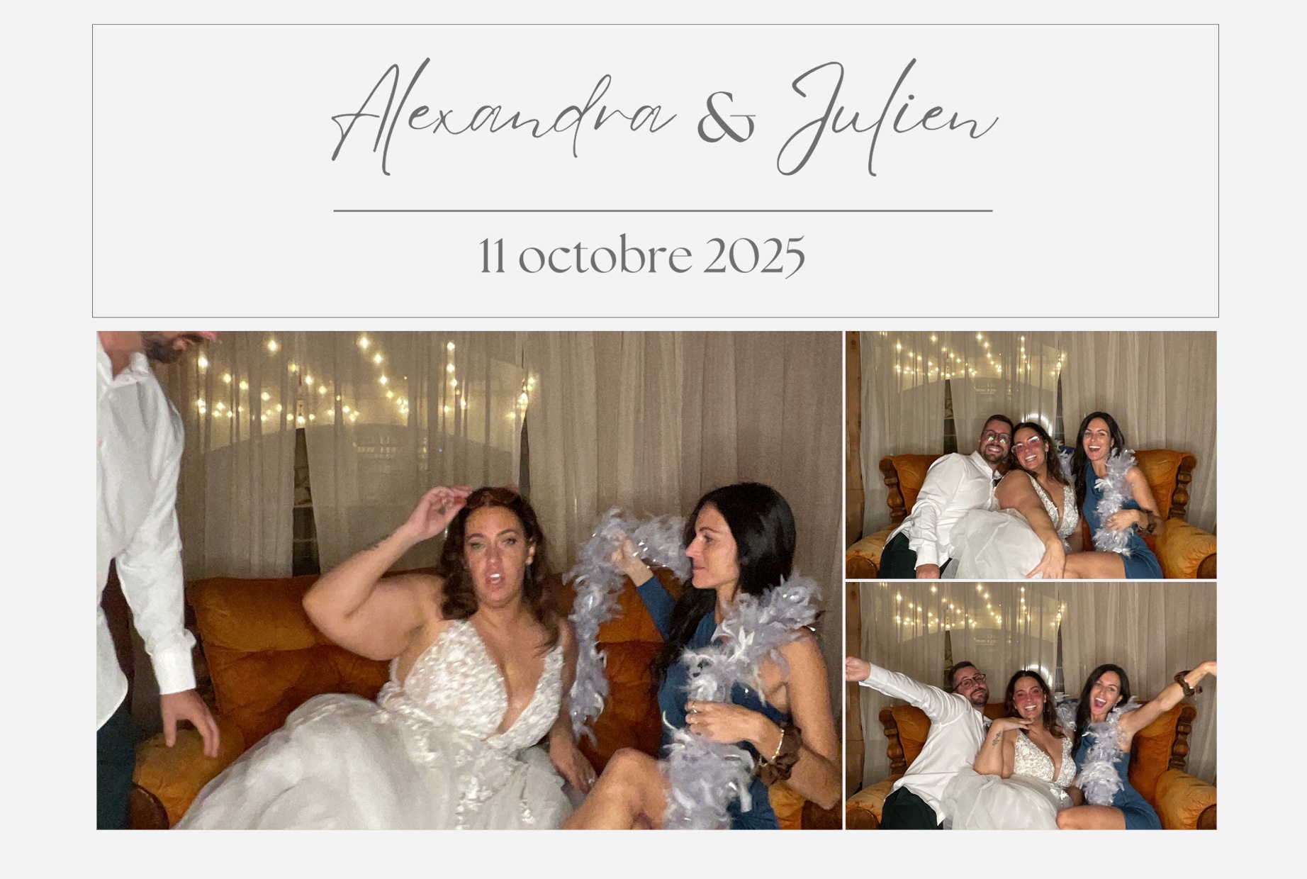 Mariage de Julien et Alexandra  | View more photos from the event at album.pbooth.red/u/Photobooth-RED/Mariage-de-Julien-et-Alexandra