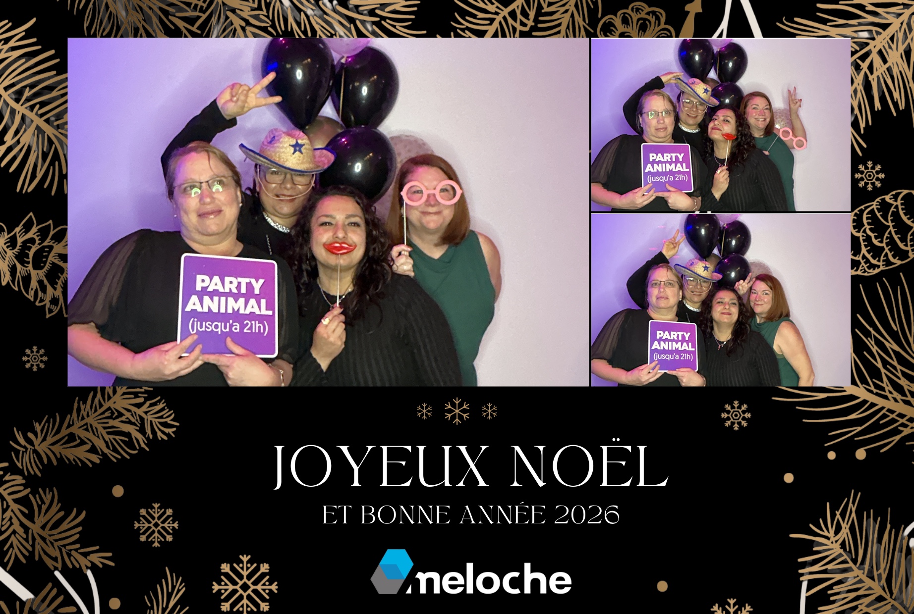 Meloche Inc | View more photos from the event at album.pbooth.red/u/Photobooth-RED/Meloche-Inc