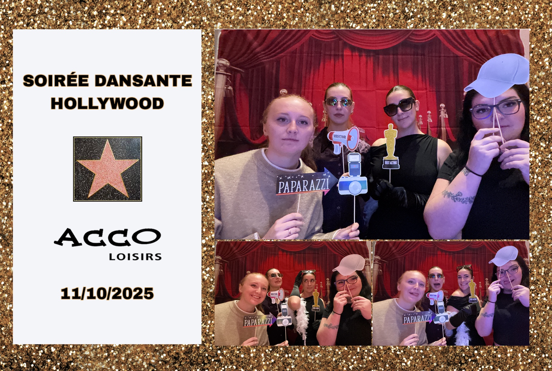 Soirée Hollywood | View more photos from the event at album.pbooth.red/u/Photobooth-RED/Soirée-Hollywood