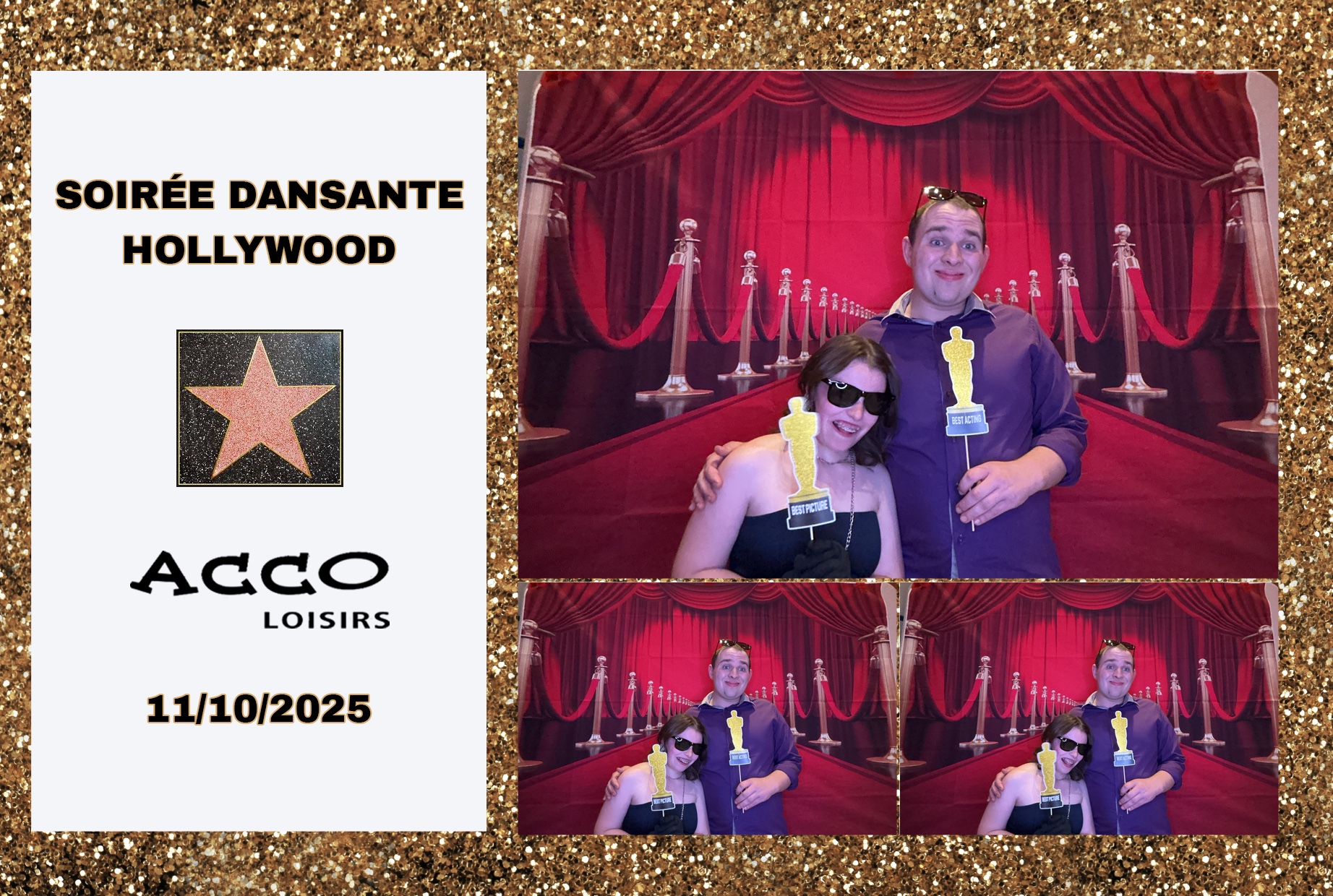 Soirée Hollywood | View more photos from the event at album.pbooth.red/u/Photobooth-RED/Soirée-Hollywood