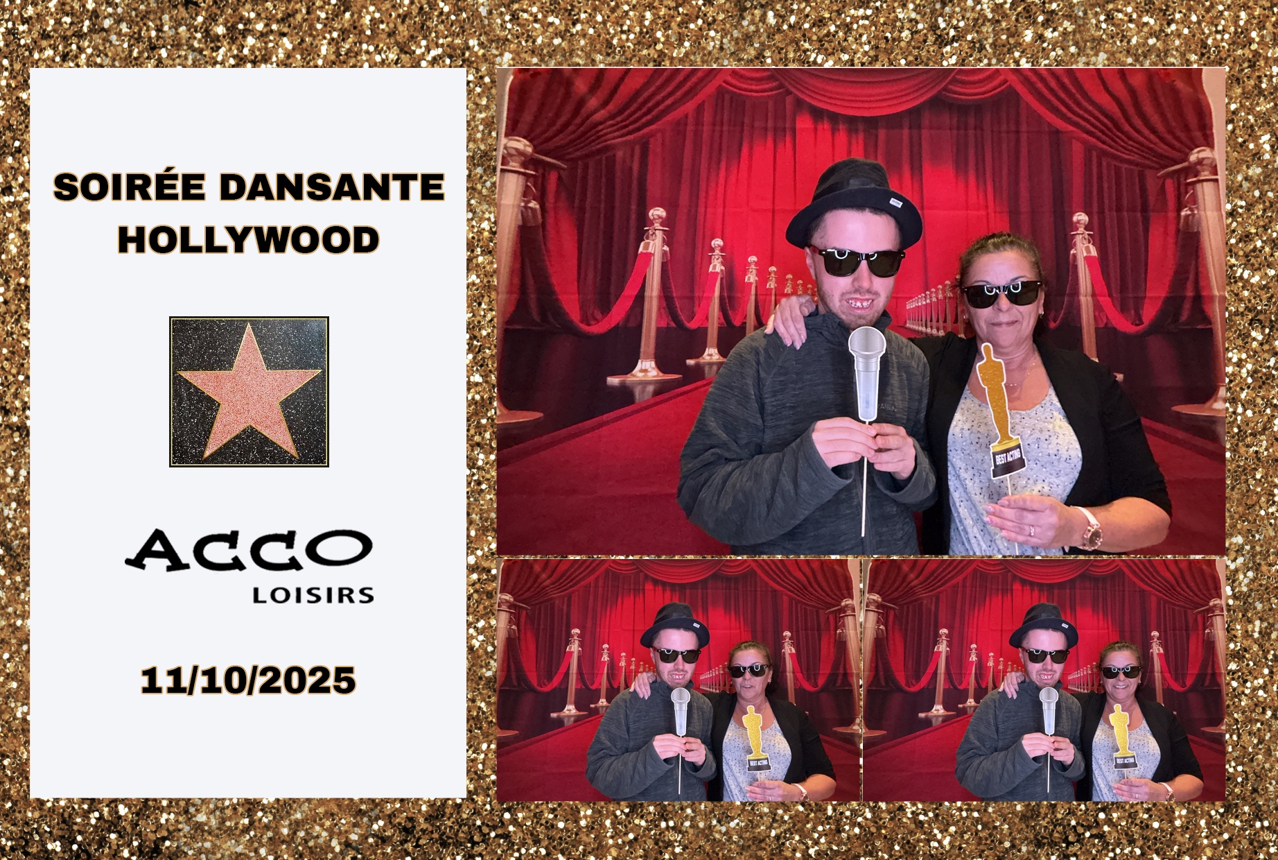 Soirée Hollywood | View more photos from the event at album.pbooth.red/u/Photobooth-RED/Soirée-Hollywood