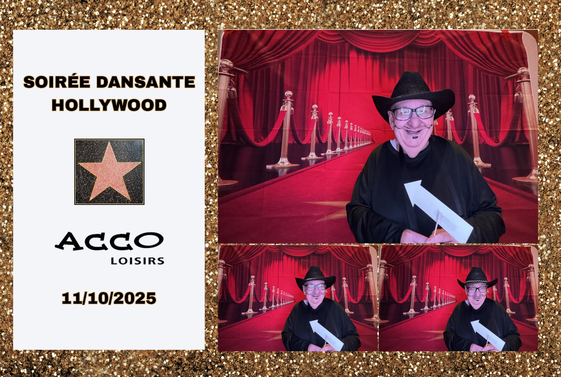 Soirée Hollywood | View more photos from the event at album.pbooth.red/u/Photobooth-RED/Soirée-Hollywood