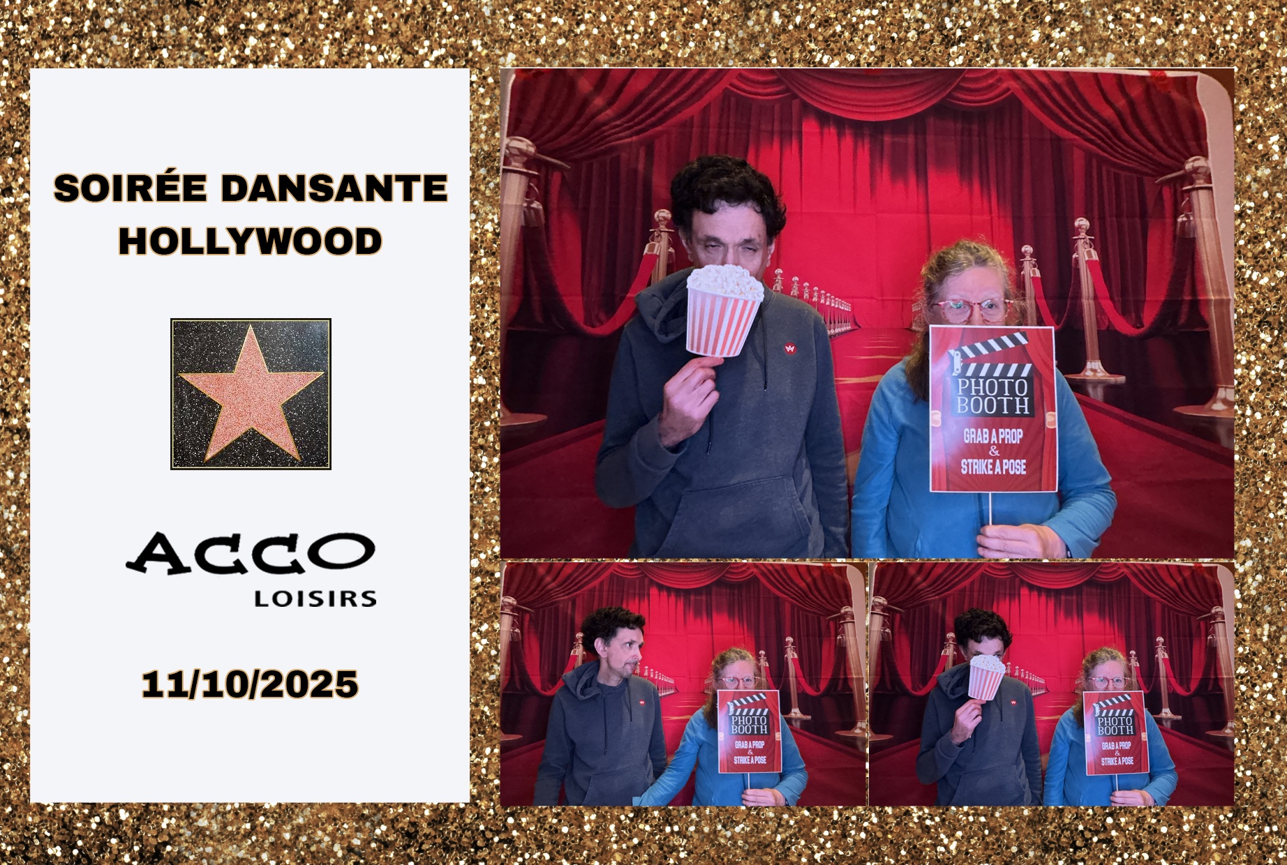 Soirée Hollywood | View more photos from the event at album.pbooth.red/u/Photobooth-RED/Soirée-Hollywood