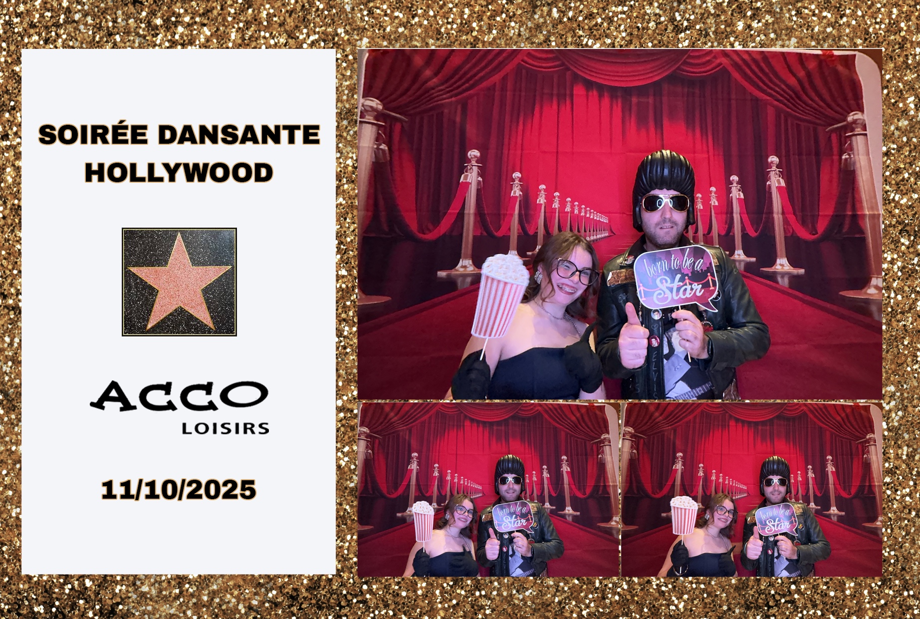 Soirée Hollywood | View more photos from the event at album.pbooth.red/u/Photobooth-RED/Soirée-Hollywood