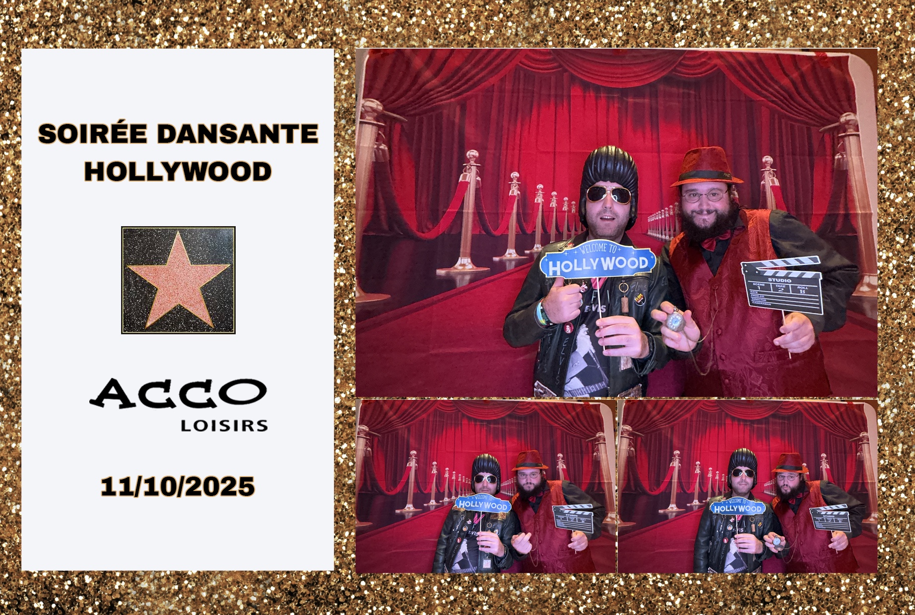 Soirée Hollywood | View more photos from the event at album.pbooth.red/u/Photobooth-RED/Soirée-Hollywood