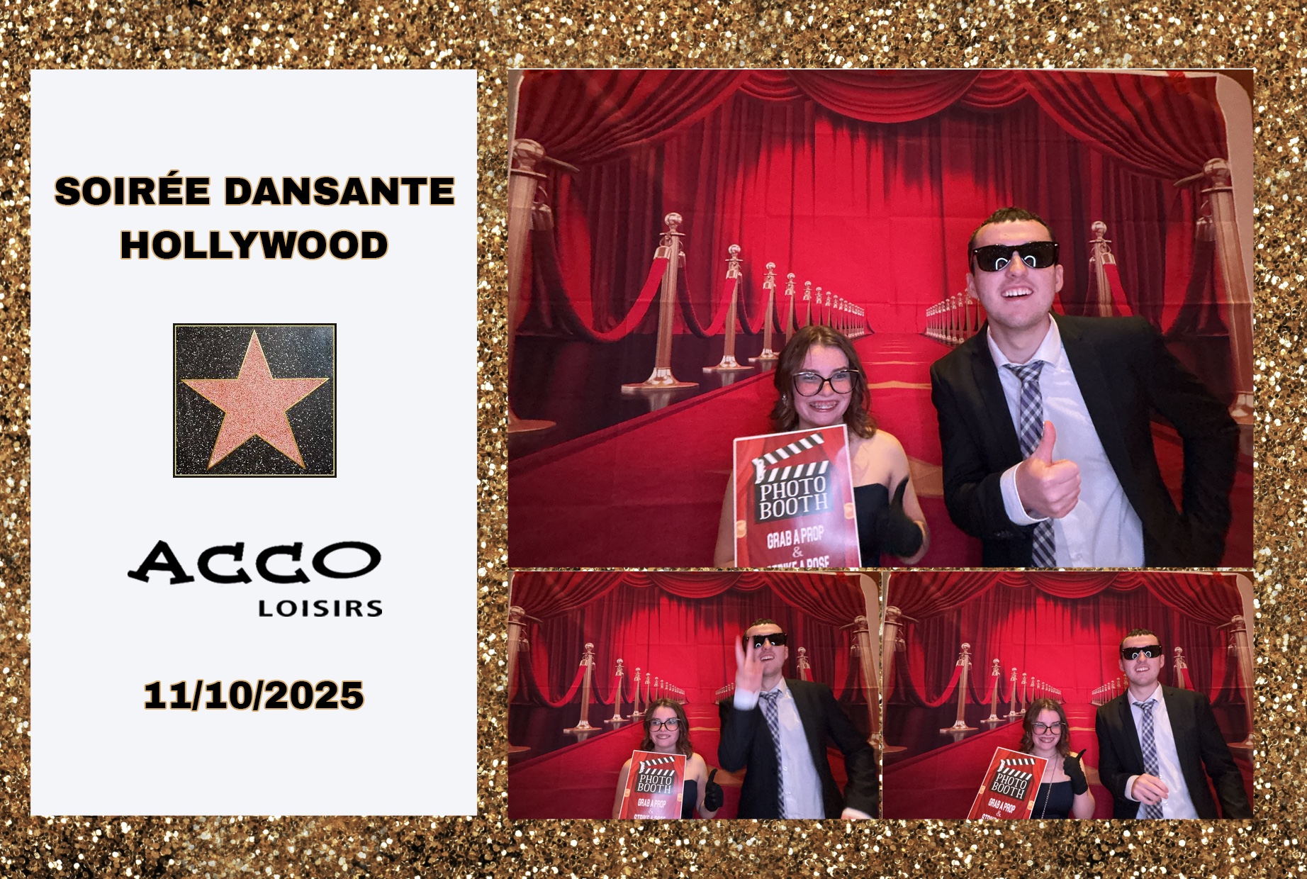Soirée Hollywood | View more photos from the event at album.pbooth.red/u/Photobooth-RED/Soirée-Hollywood