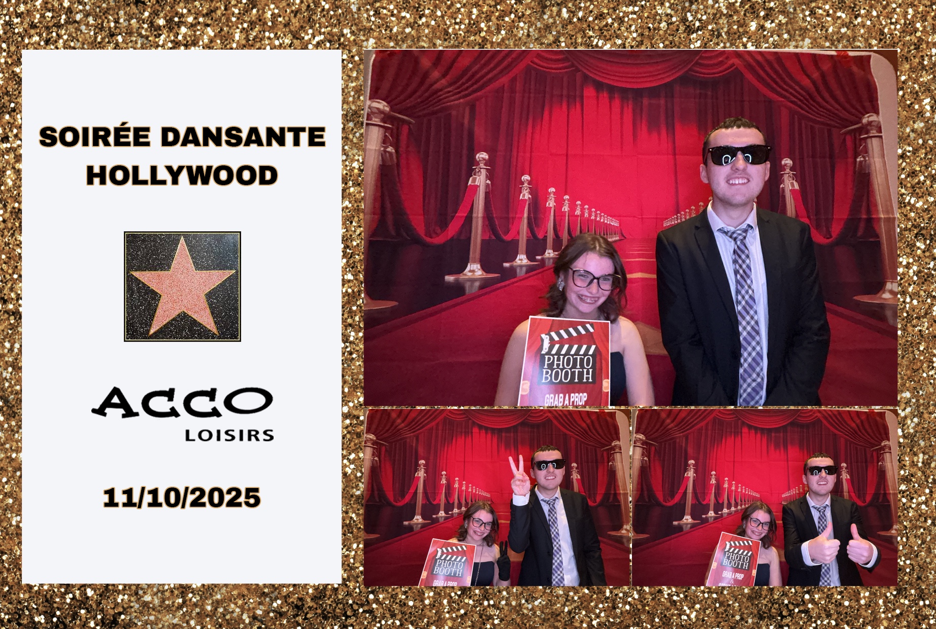 Soirée Hollywood | View more photos from the event at album.pbooth.red/u/Photobooth-RED/Soirée-Hollywood