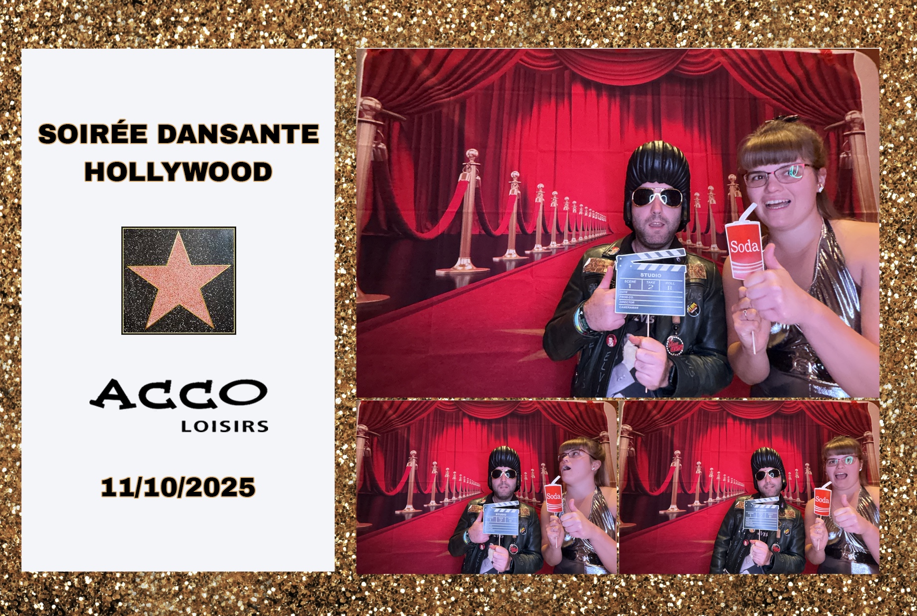 Soirée Hollywood | View more photos from the event at album.pbooth.red/u/Photobooth-RED/Soirée-Hollywood