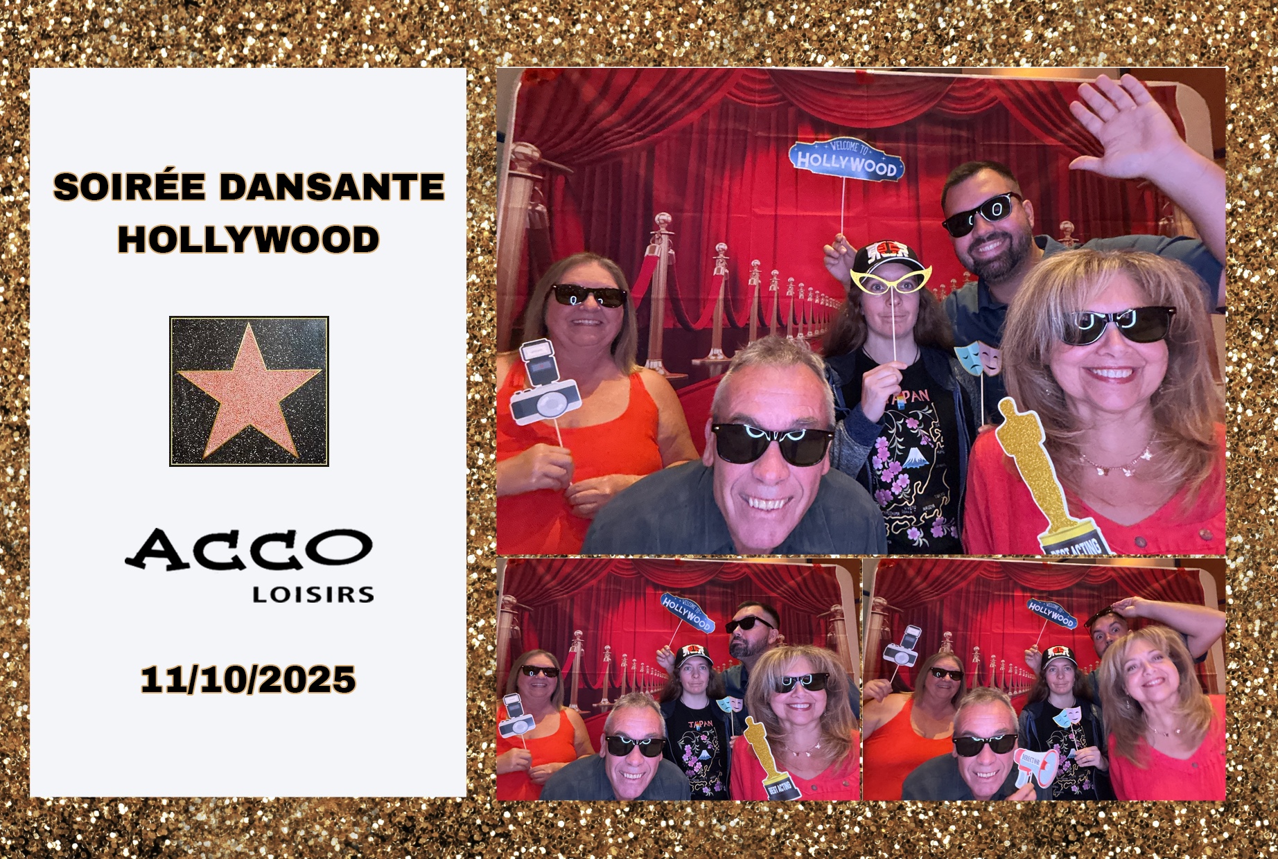 Soirée Hollywood | View more photos from the event at album.pbooth.red/u/Photobooth-RED/Soirée-Hollywood