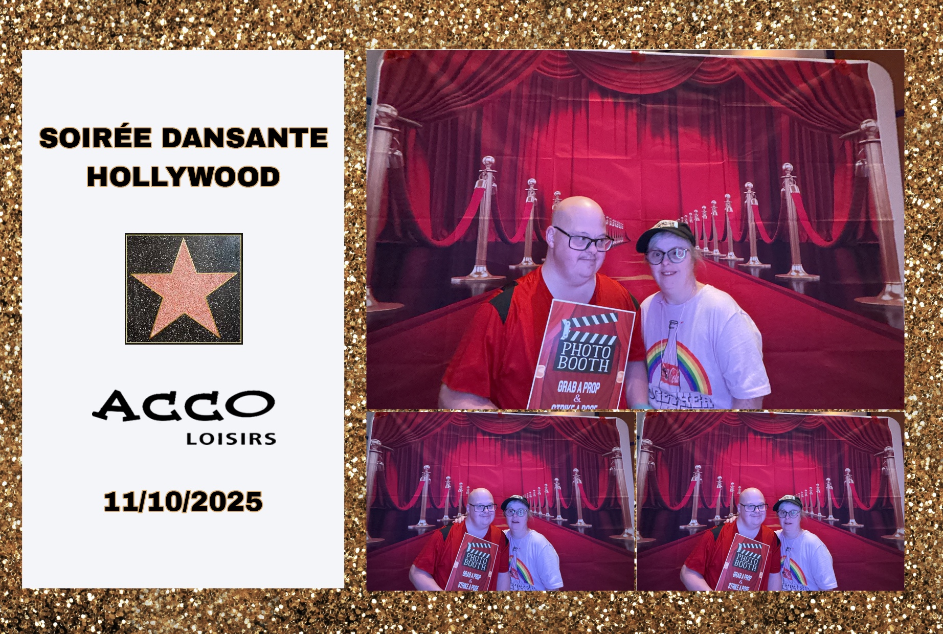 Soirée Hollywood | View more photos from the event at album.pbooth.red/u/Photobooth-RED/Soirée-Hollywood