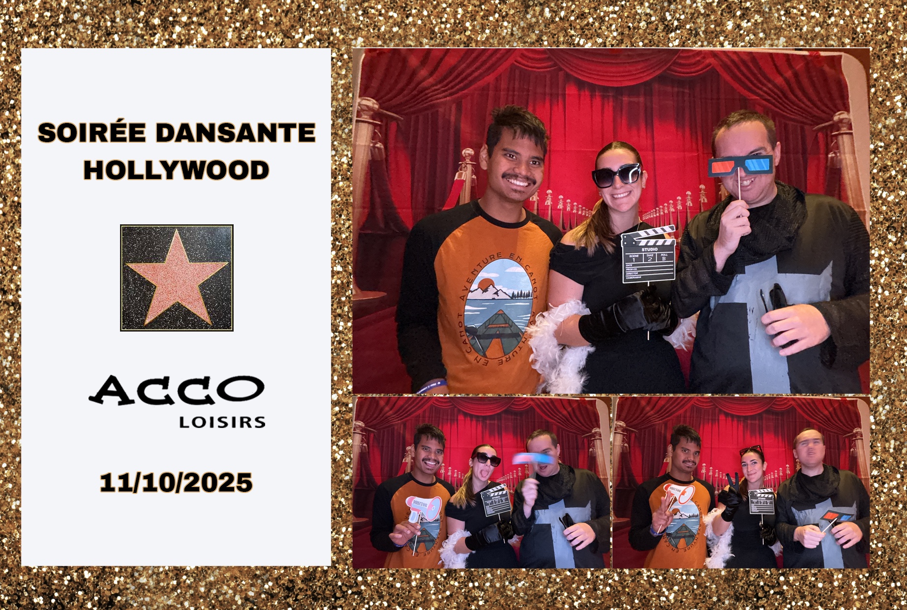 Soirée Hollywood | View more photos from the event at album.pbooth.red/u/Photobooth-RED/Soirée-Hollywood