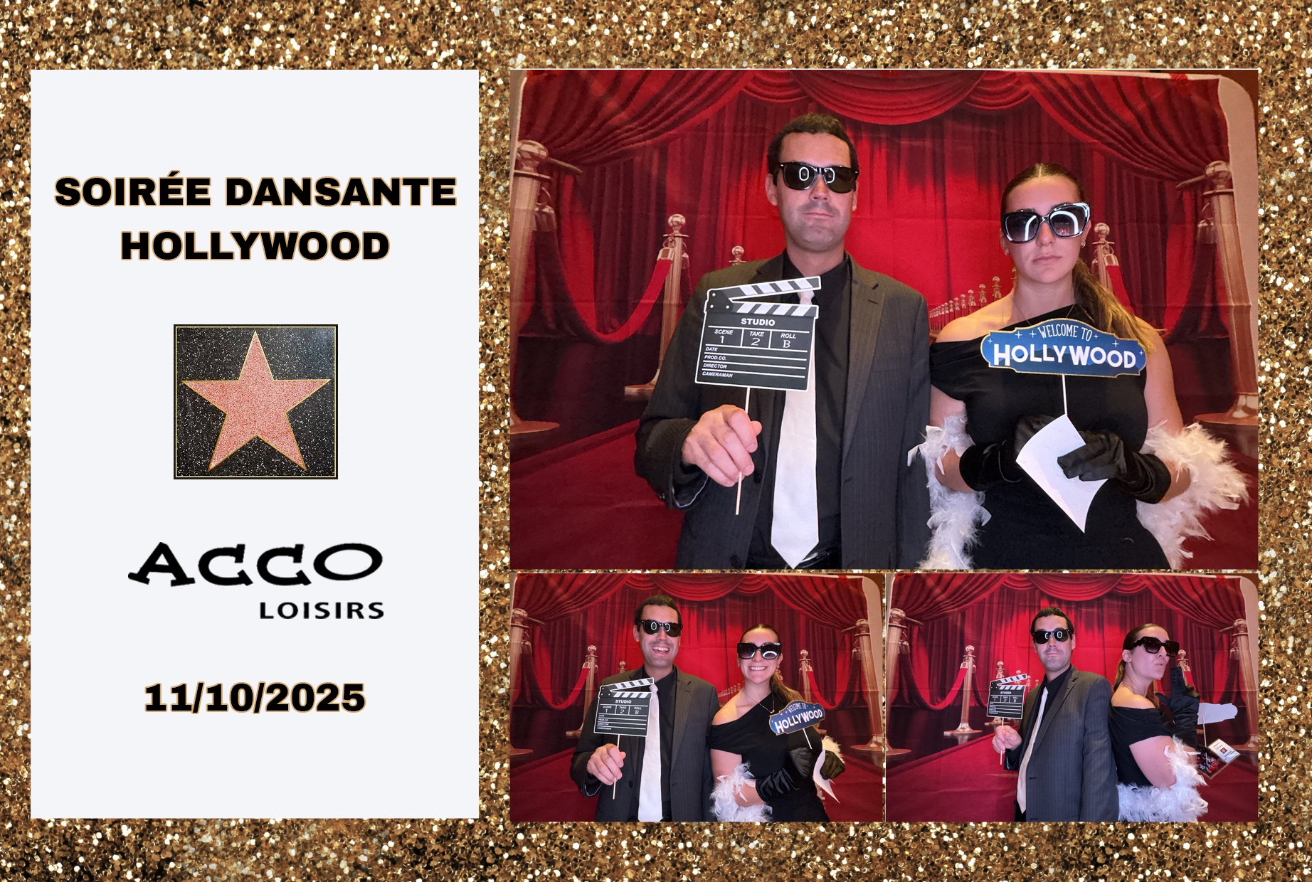 Soirée Hollywood | View more photos from the event at album.pbooth.red/u/Photobooth-RED/Soirée-Hollywood