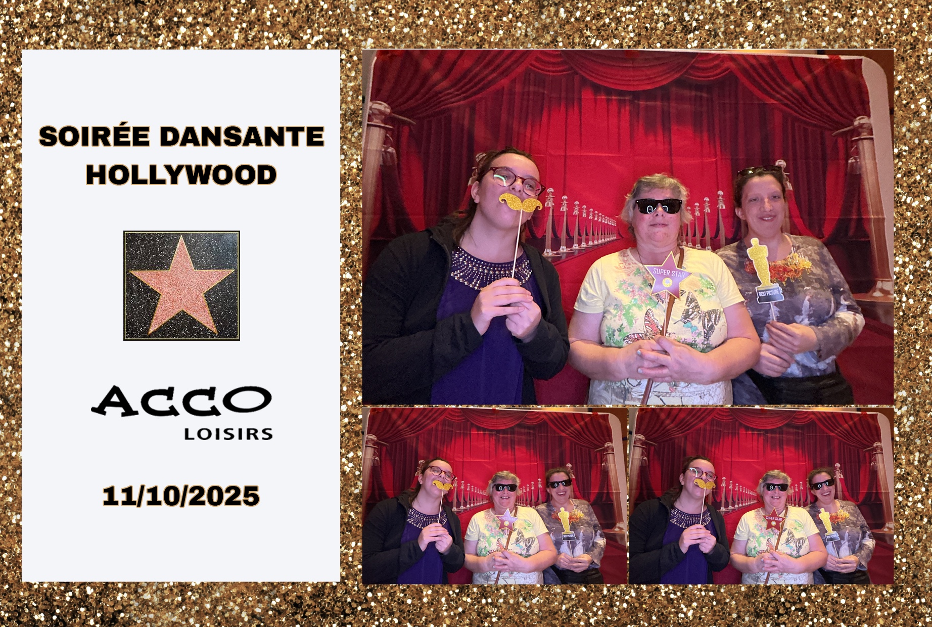 Soirée Hollywood | View more photos from the event at album.pbooth.red/u/Photobooth-RED/Soirée-Hollywood