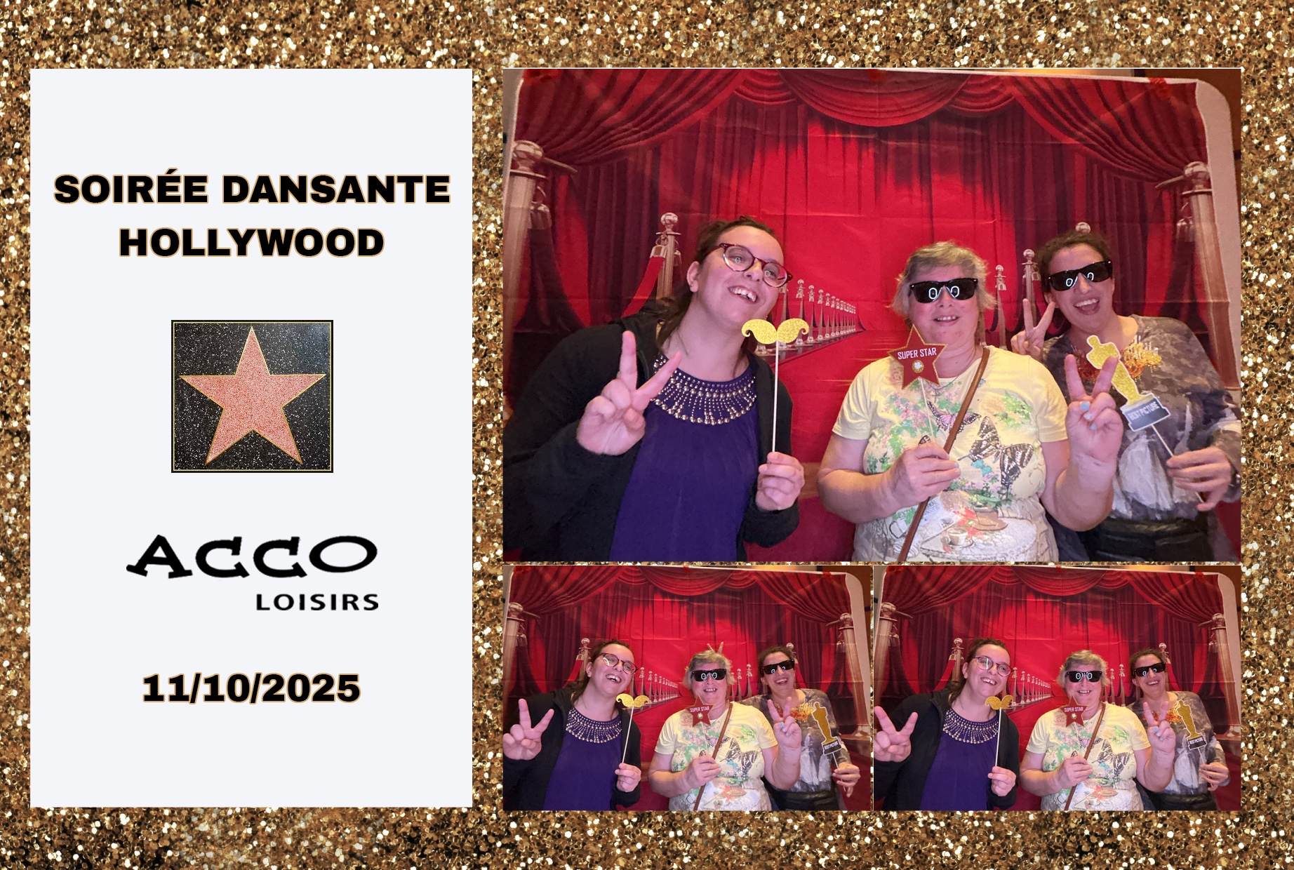Soirée Hollywood | View more photos from the event at album.pbooth.red/u/Photobooth-RED/Soirée-Hollywood