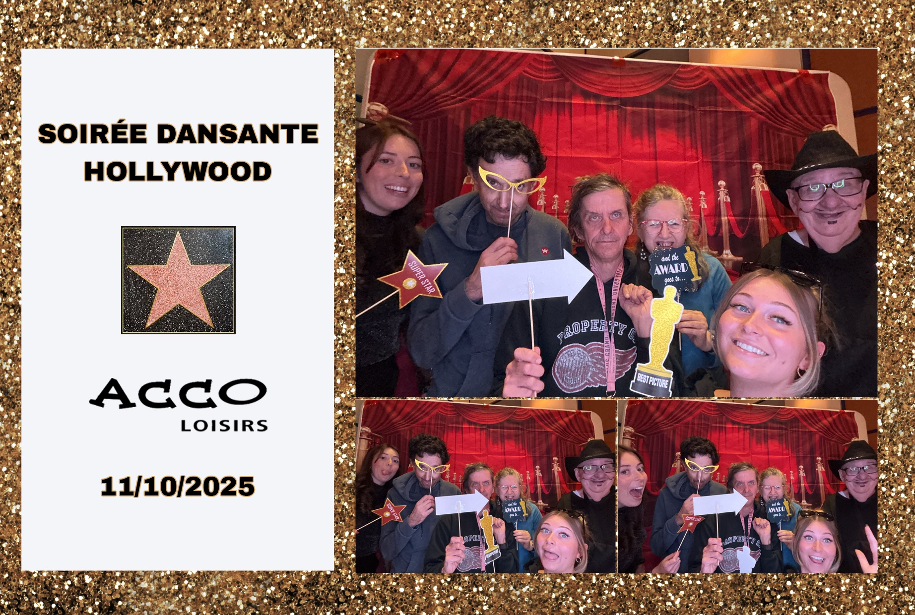 Soirée Hollywood | View more photos from the event at album.pbooth.red/u/Photobooth-RED/Soirée-Hollywood