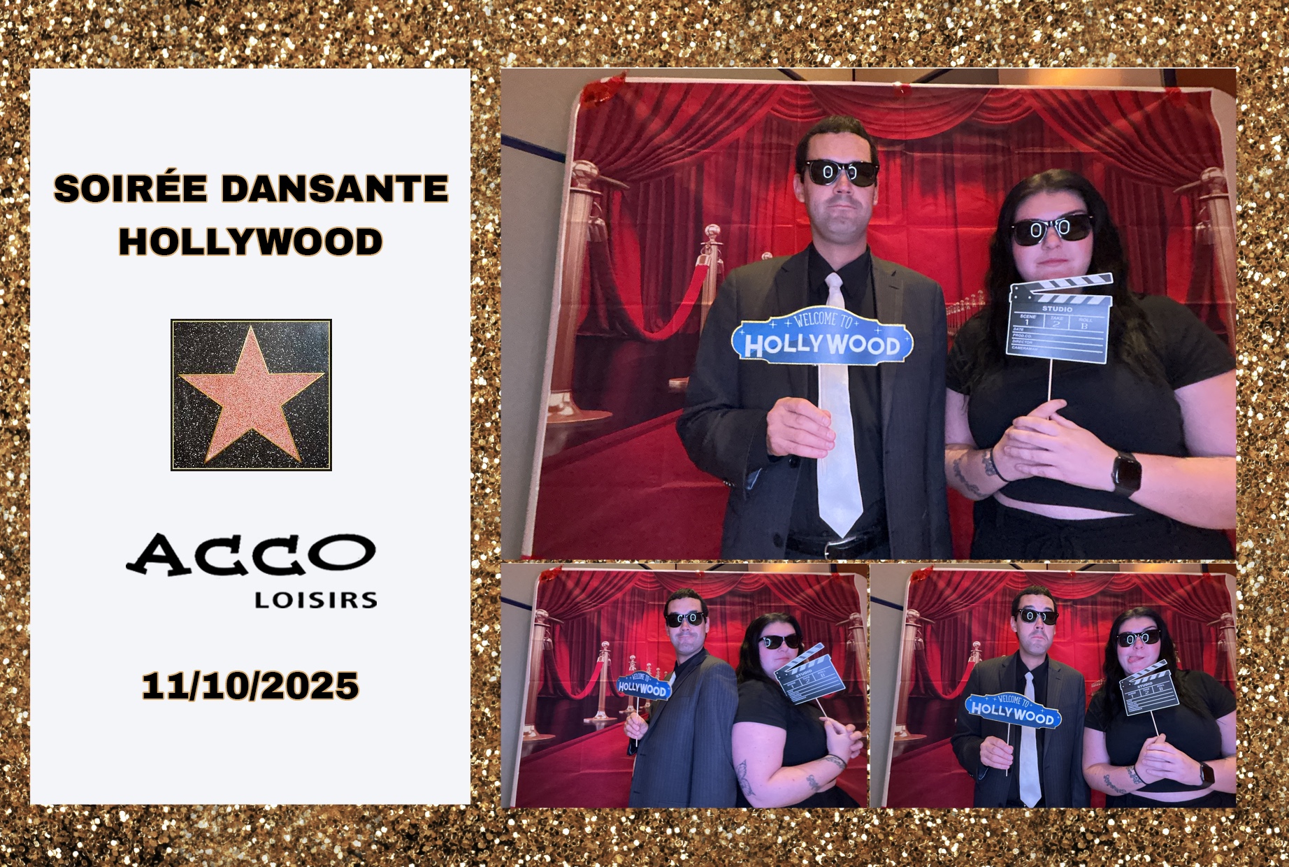 Soirée Hollywood | View more photos from the event at album.pbooth.red/u/Photobooth-RED/Soirée-Hollywood