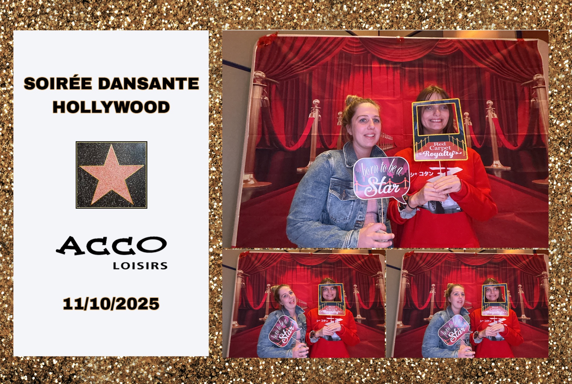 Soirée Hollywood | View more photos from the event at album.pbooth.red/u/Photobooth-RED/Soirée-Hollywood