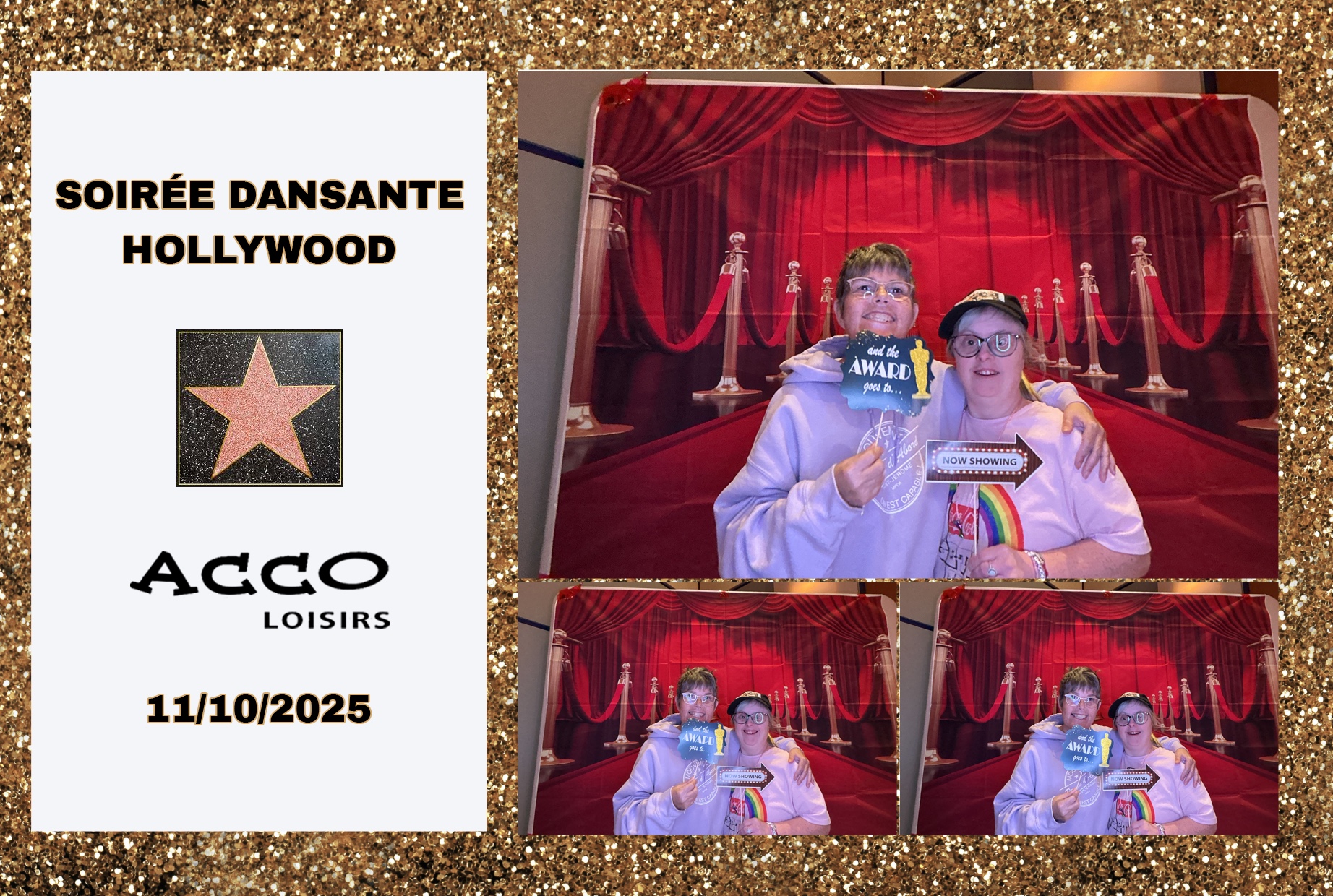 Soirée Hollywood | View more photos from the event at album.pbooth.red/u/Photobooth-RED/Soirée-Hollywood