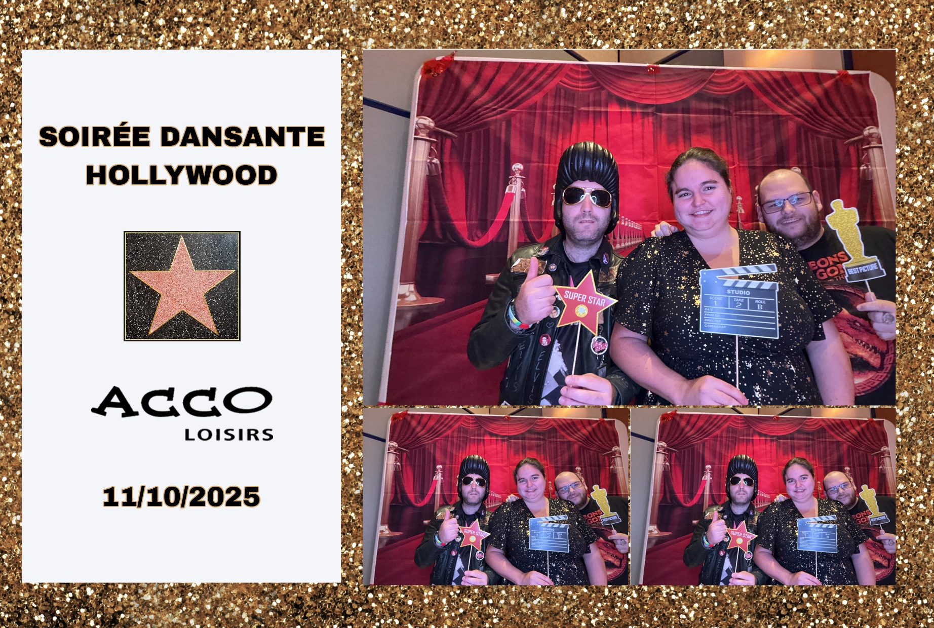 Soirée Hollywood | View more photos from the event at album.pbooth.red/u/Photobooth-RED/Soirée-Hollywood