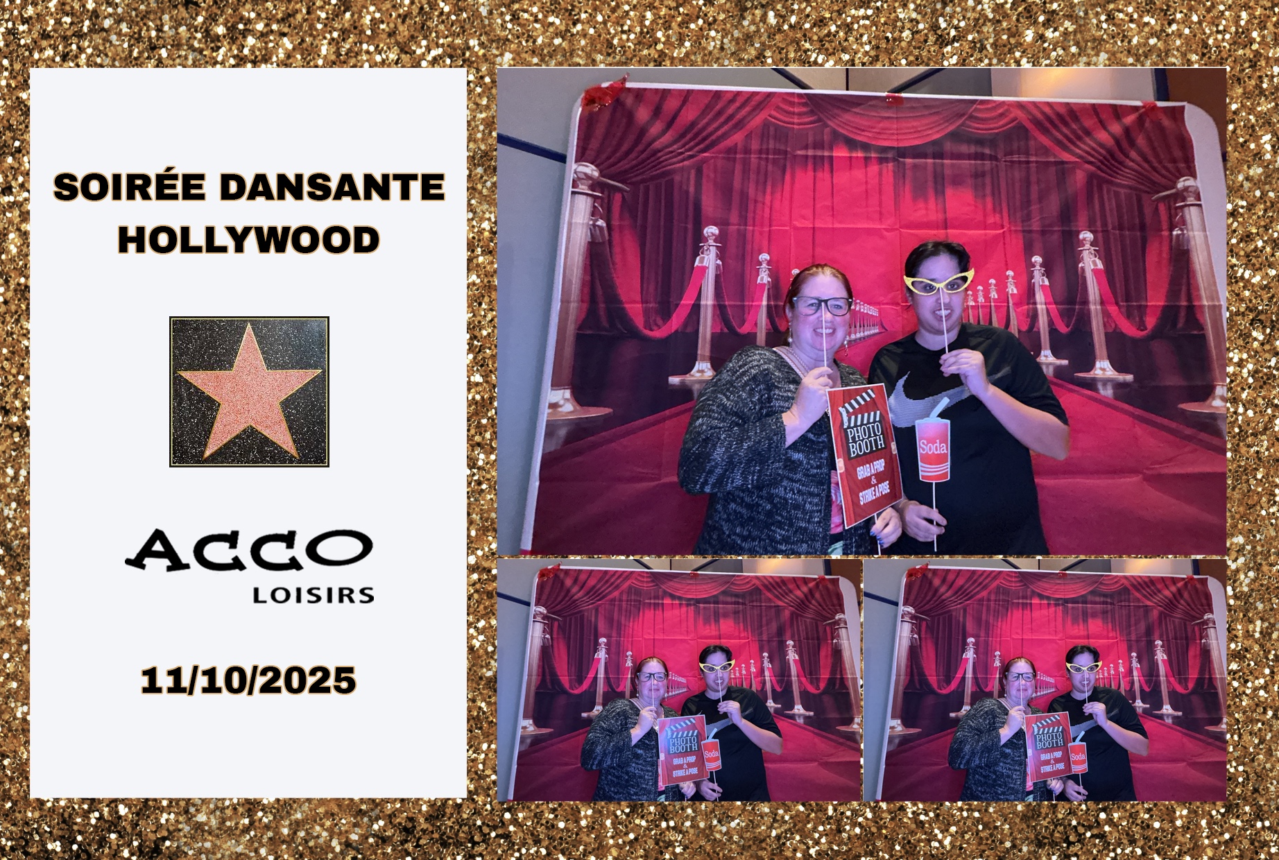 Soirée Hollywood | View more photos from the event at album.pbooth.red/u/Photobooth-RED/Soirée-Hollywood