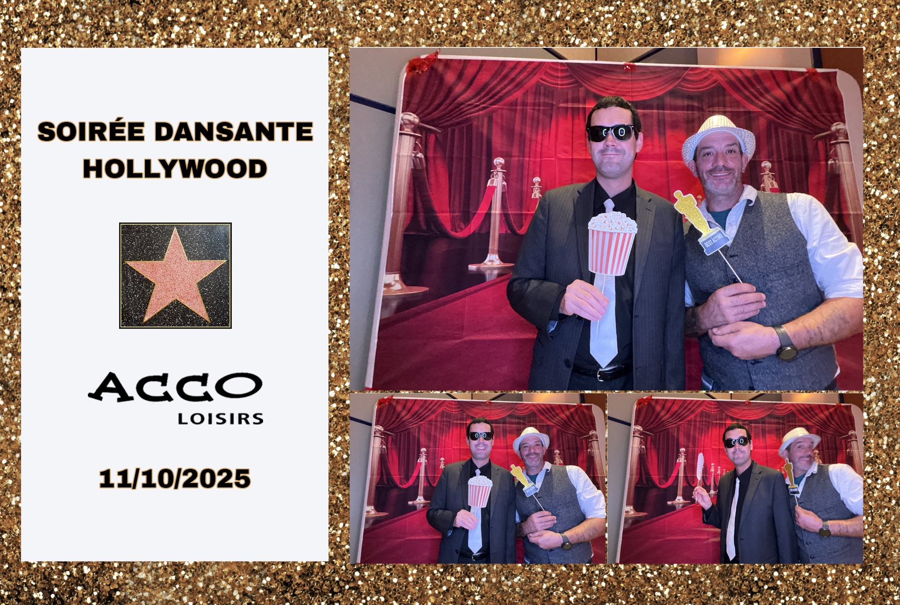 Soirée Hollywood | View more photos from the event at album.pbooth.red/u/Photobooth-RED/Soirée-Hollywood