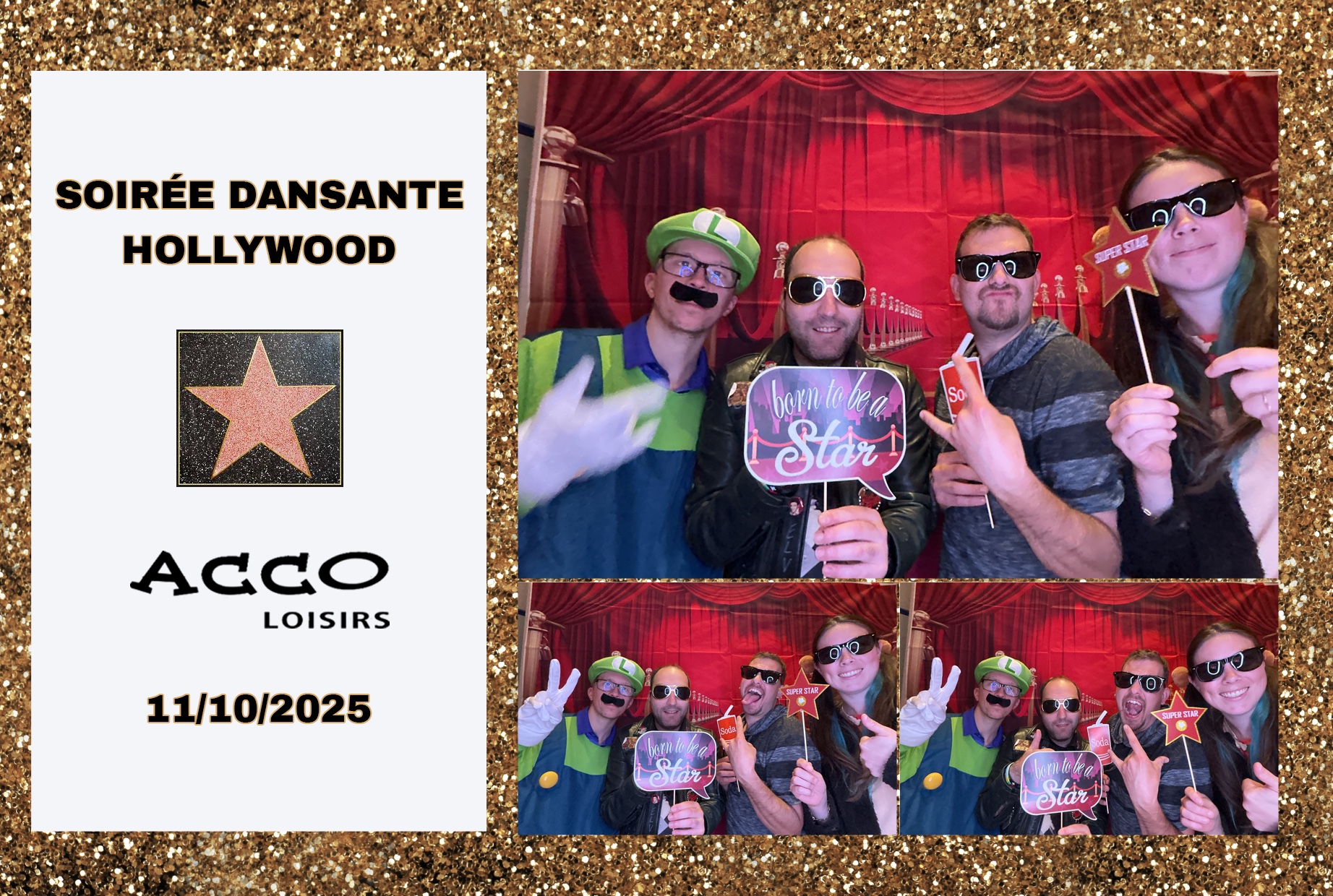 Soirée Hollywood | View more photos from the event at album.pbooth.red/u/Photobooth-RED/Soirée-Hollywood