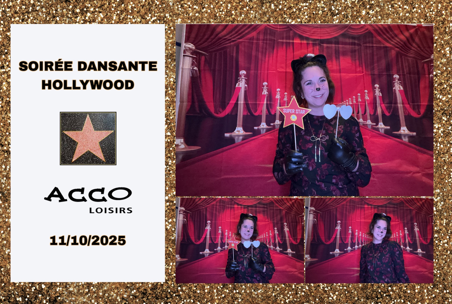 Soirée Hollywood | View more photos from the event at album.pbooth.red/u/Photobooth-RED/Soirée-Hollywood