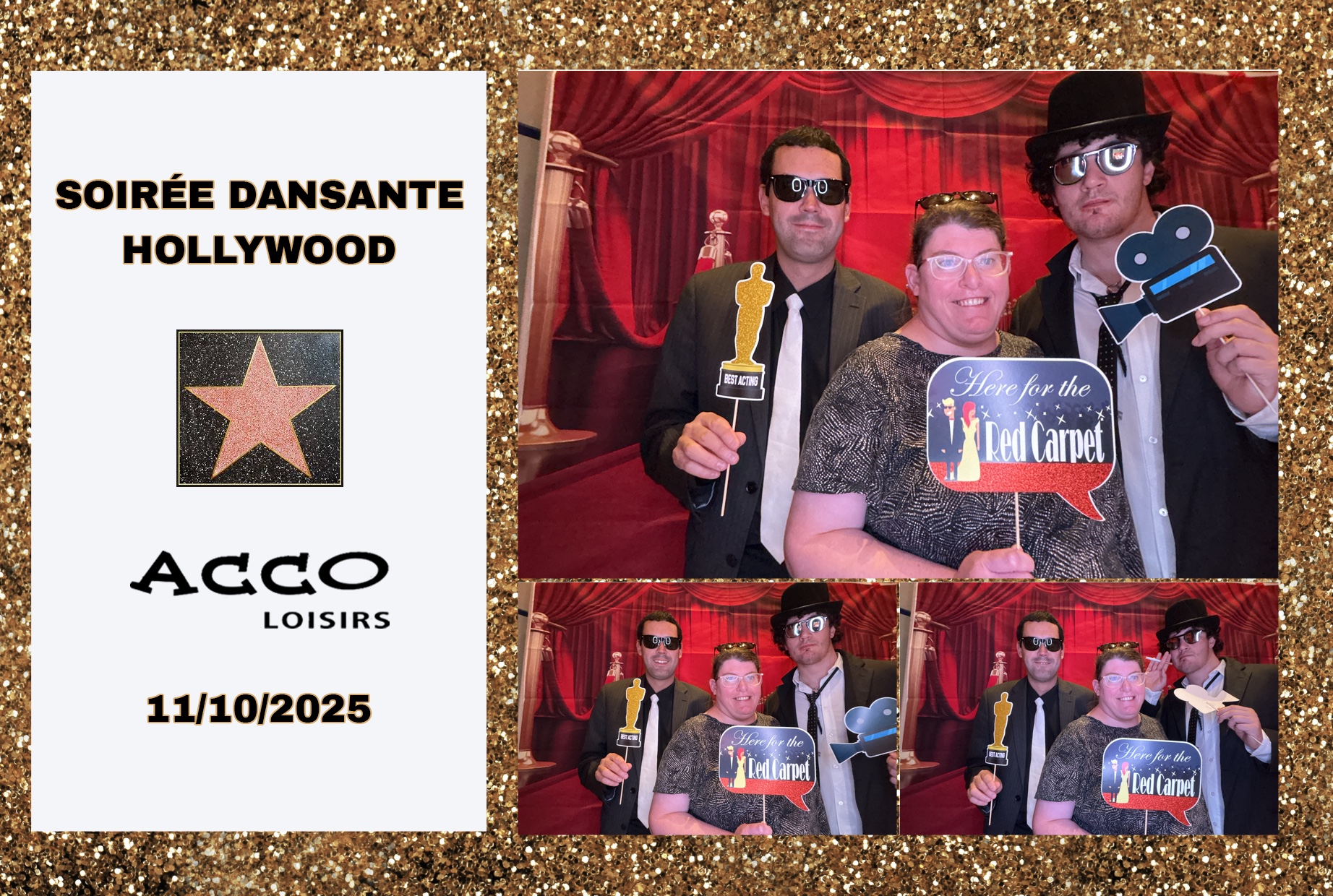 Soirée Hollywood | View more photos from the event at album.pbooth.red/u/Photobooth-RED/Soirée-Hollywood