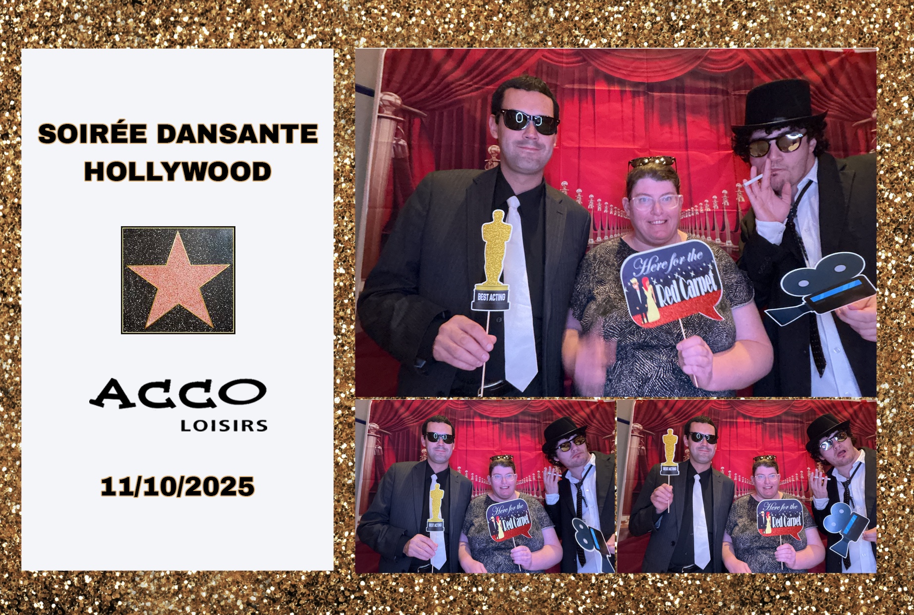 Soirée Hollywood | View more photos from the event at album.pbooth.red/u/Photobooth-RED/Soirée-Hollywood