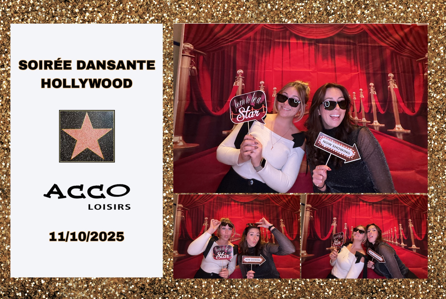Soirée Hollywood | View more photos from the event at album.pbooth.red/u/Photobooth-RED/Soirée-Hollywood