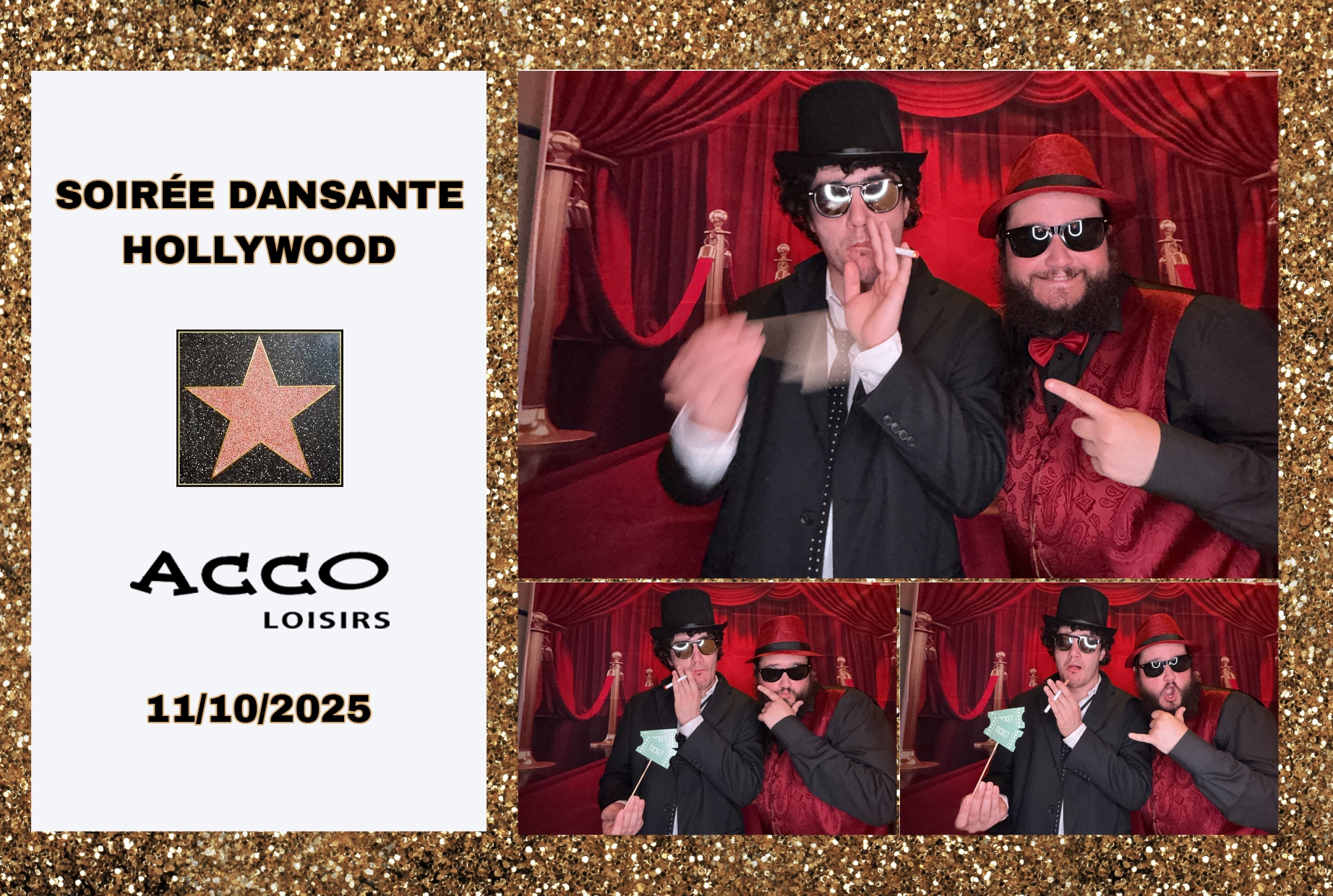 Soirée Hollywood | View more photos from the event at album.pbooth.red/u/Photobooth-RED/Soirée-Hollywood