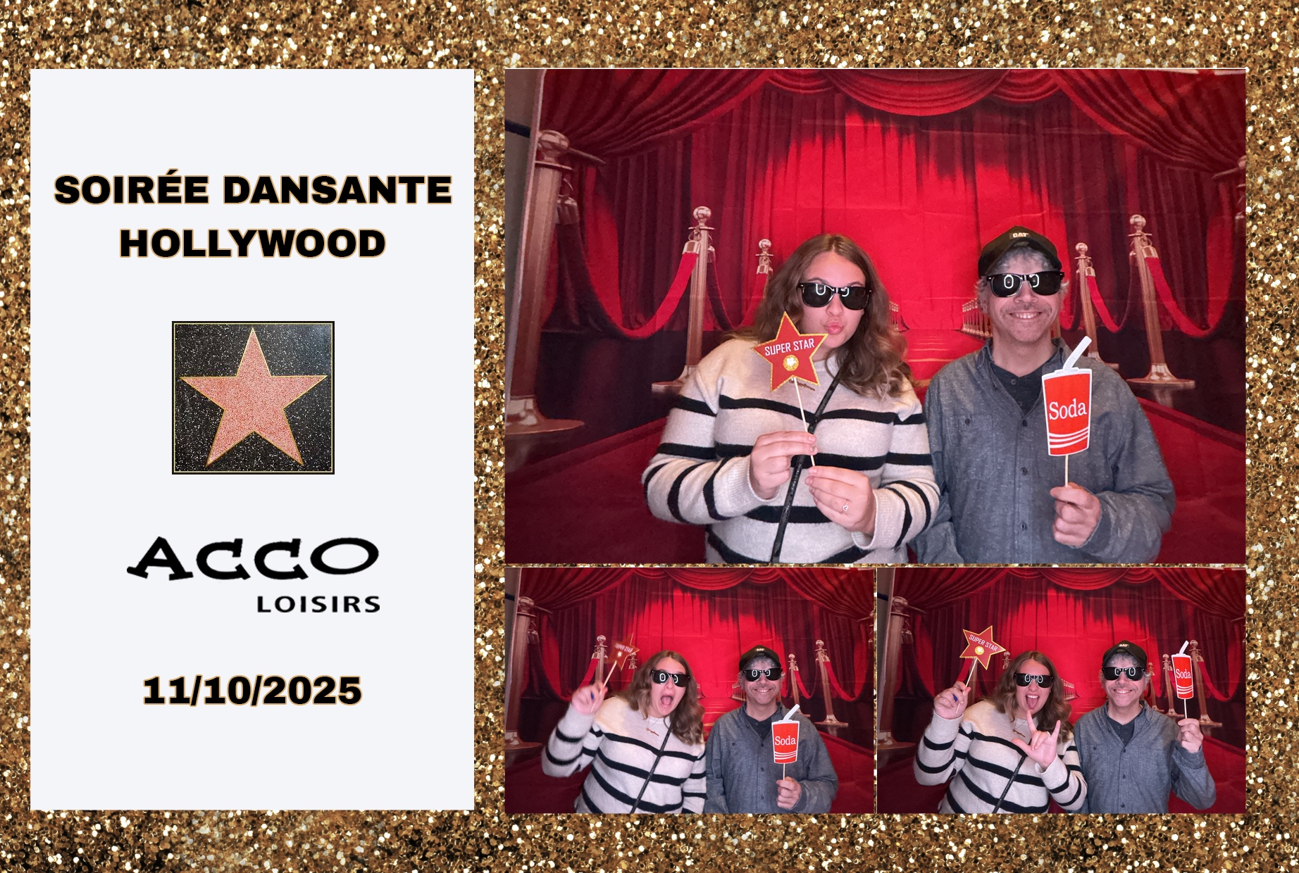 Soirée Hollywood | View more photos from the event at album.pbooth.red/u/Photobooth-RED/Soirée-Hollywood