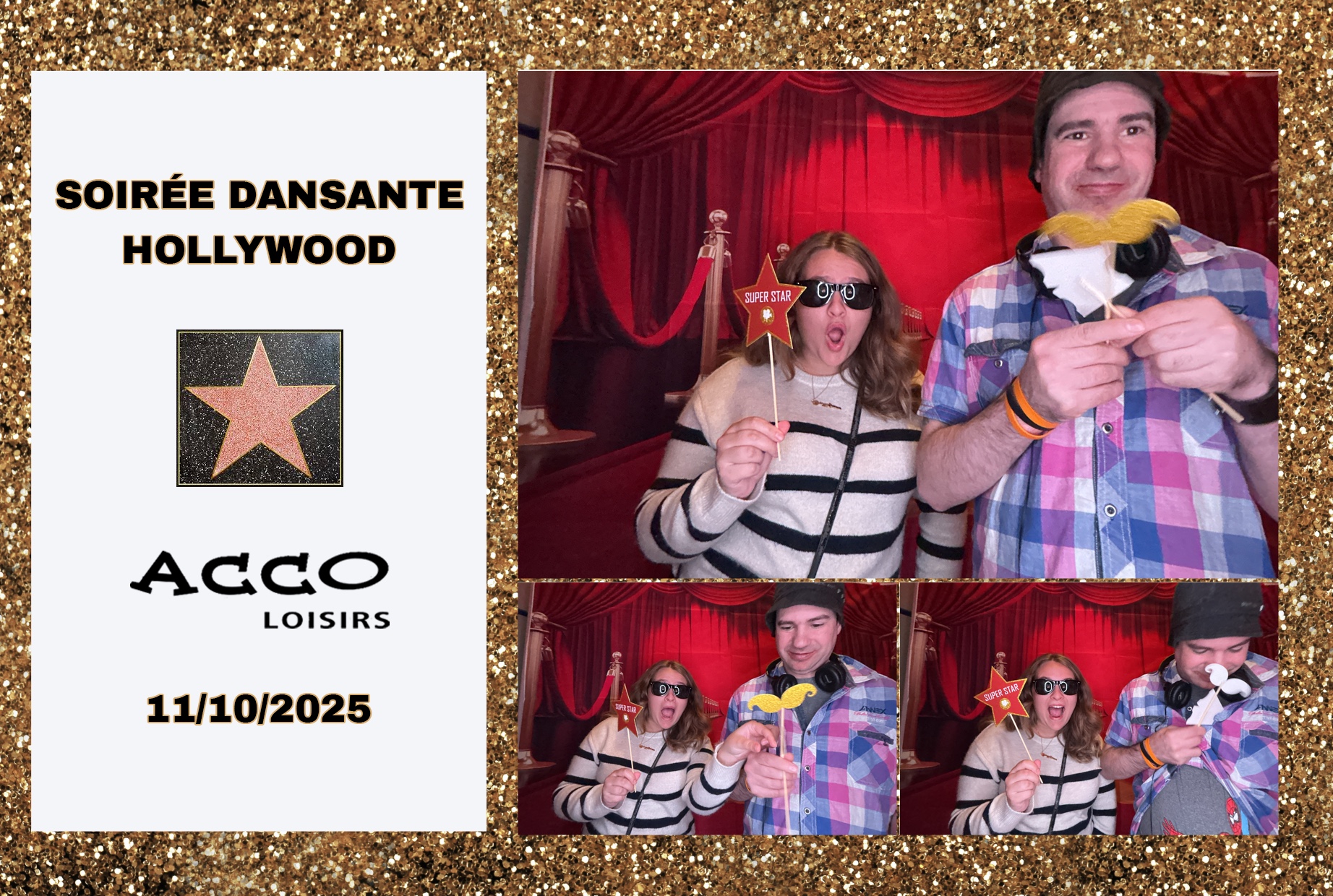 Soirée Hollywood | View more photos from the event at album.pbooth.red/u/Photobooth-RED/Soirée-Hollywood